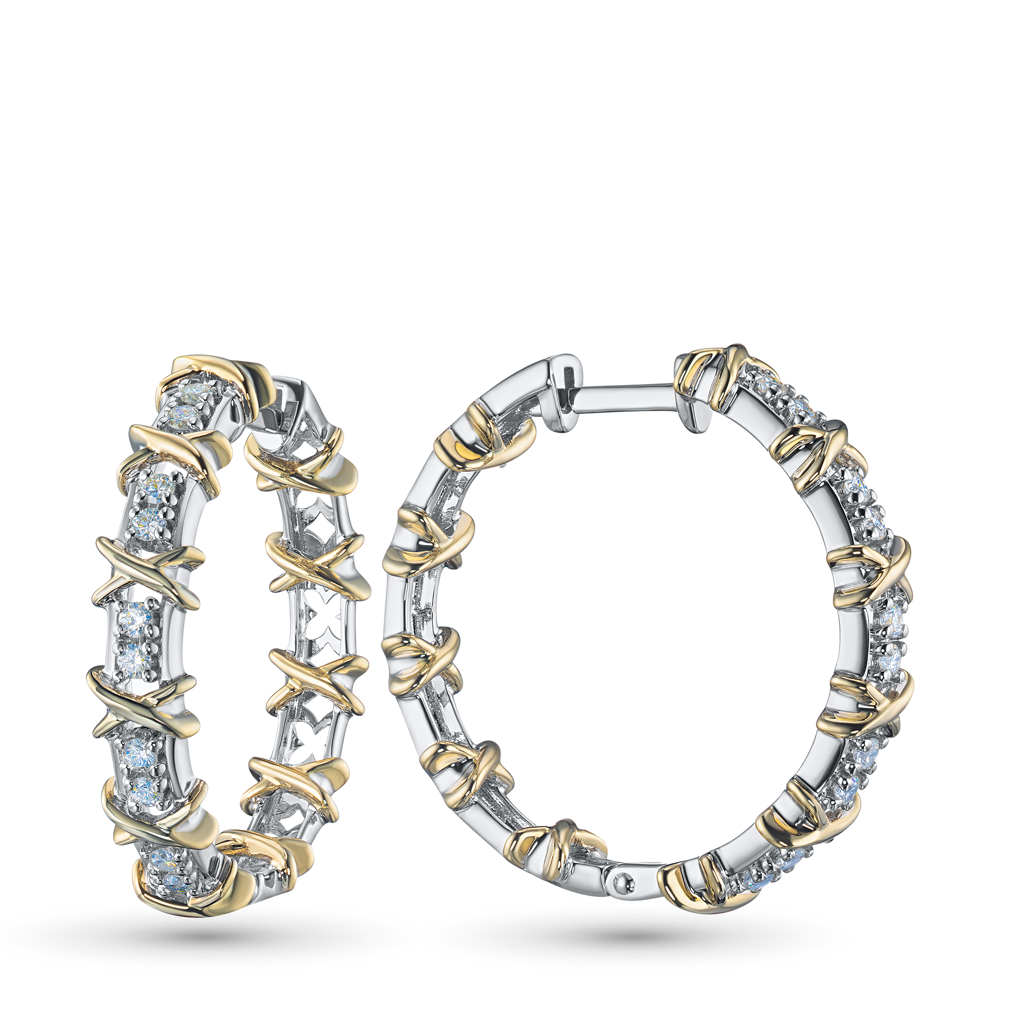 

Серьги из белого золота с бриллиантами э4801сг12200015, э4801сг12200015