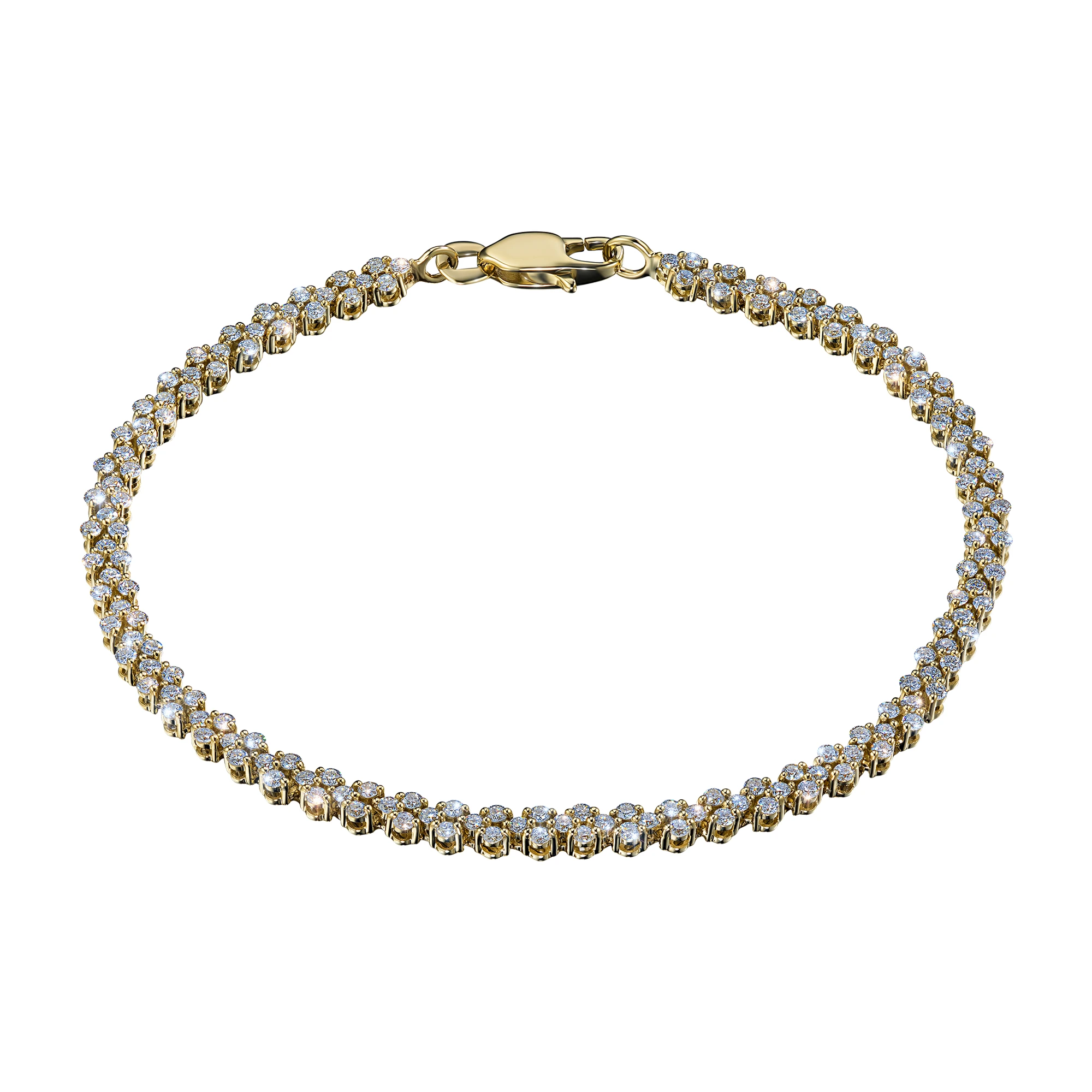 Браслет из желтого золота э0312бр02187400