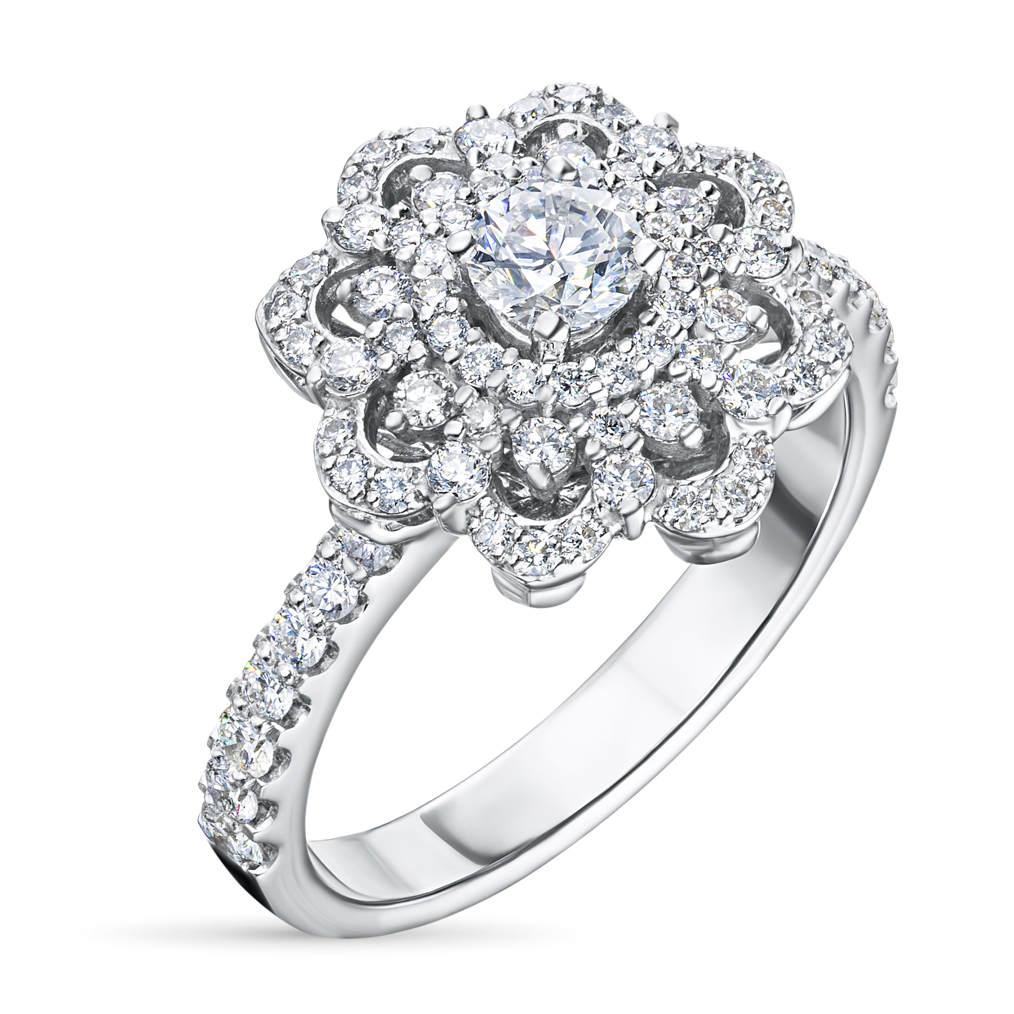 

Кольцо из белого золота с бриллиантами э0901кц04210917, э0901кц04210917