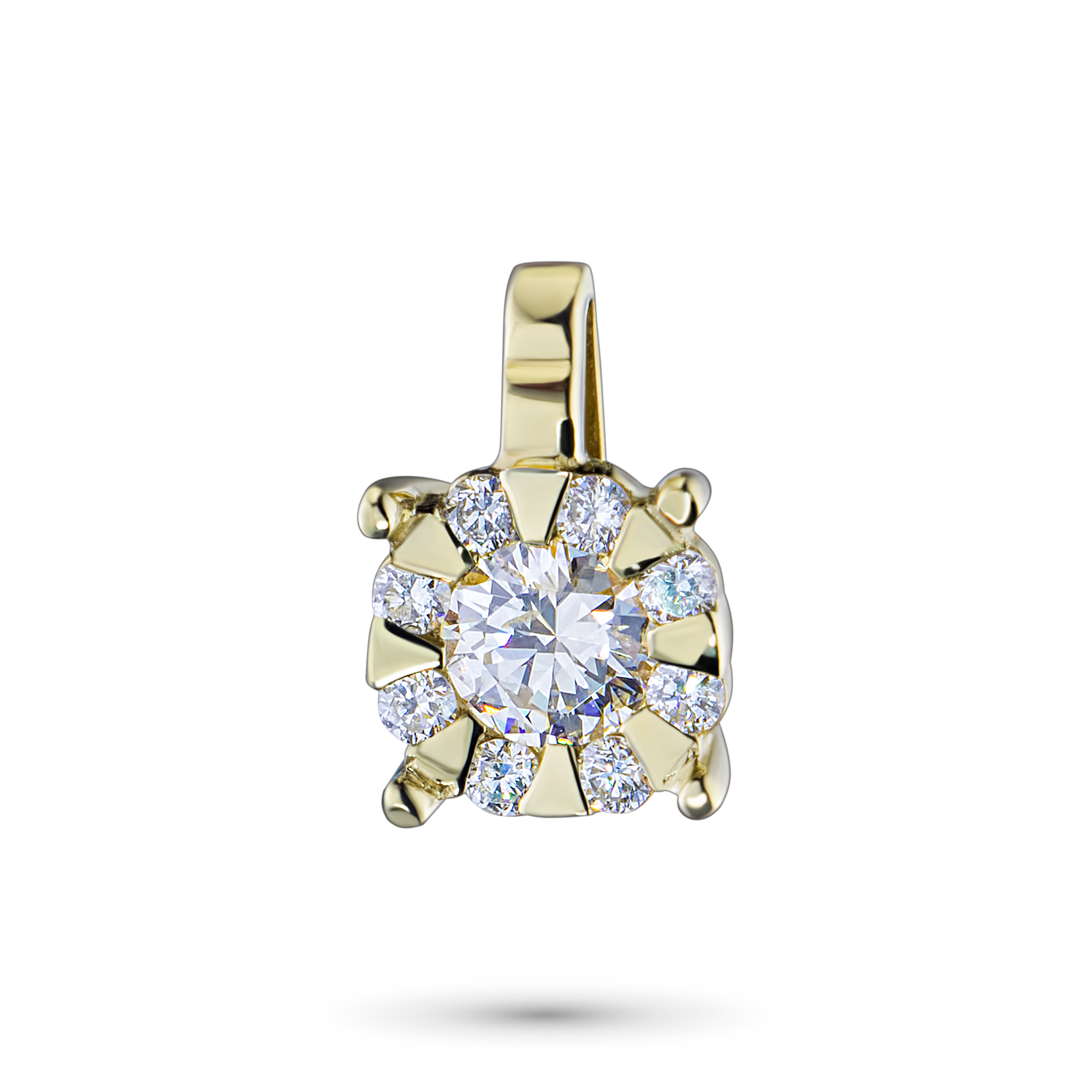 

Подвеска из желтого золота с бриллиантами э0301пд04202748, э0301пд04202748