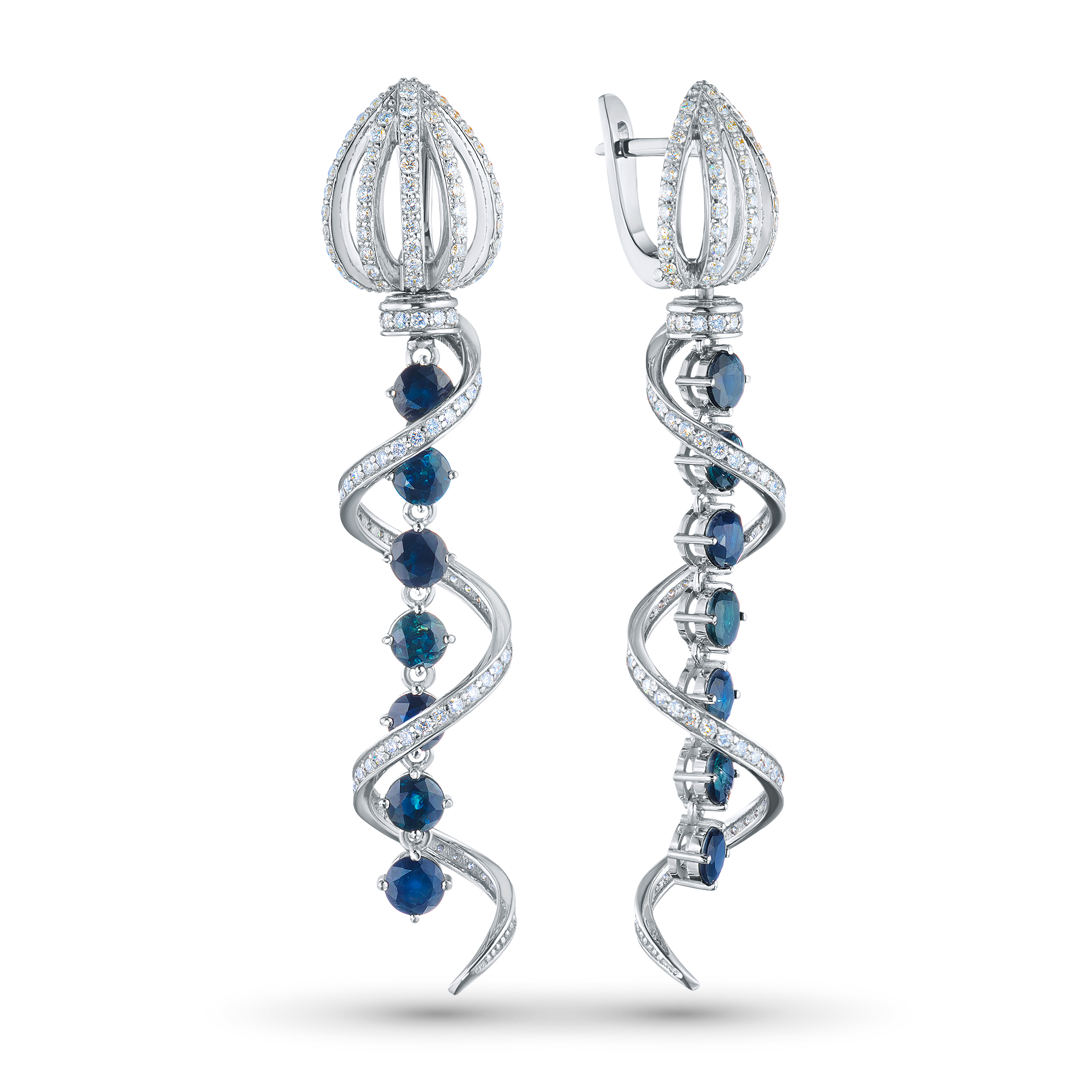 

Серьги из белого золота э4002сг06240380, э4002сг06240380