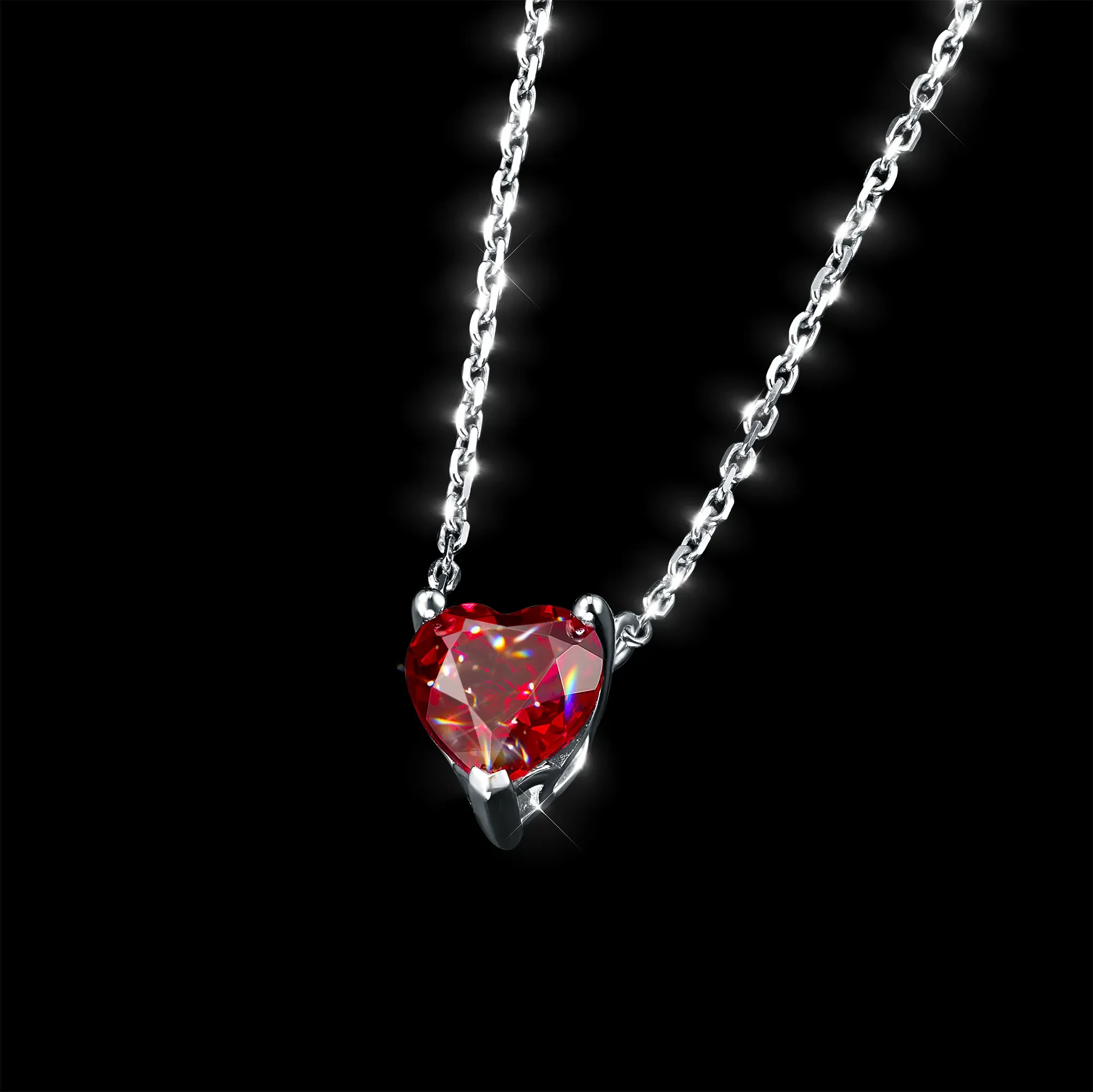 

Колье из белого золота с рубином э4799кл11231161, э4799кл11231161