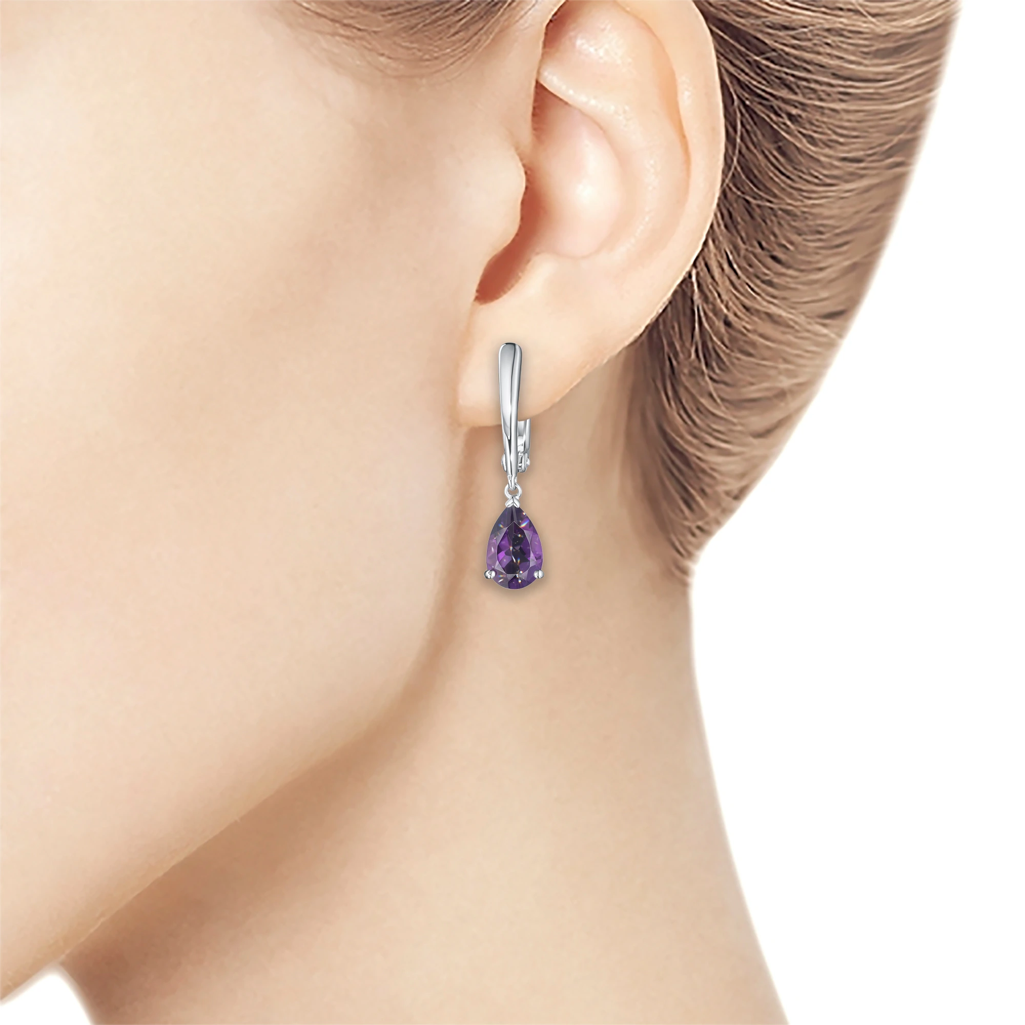 

Серьги из серебра с аметистами э0607сг12231177, э0607сг12231177