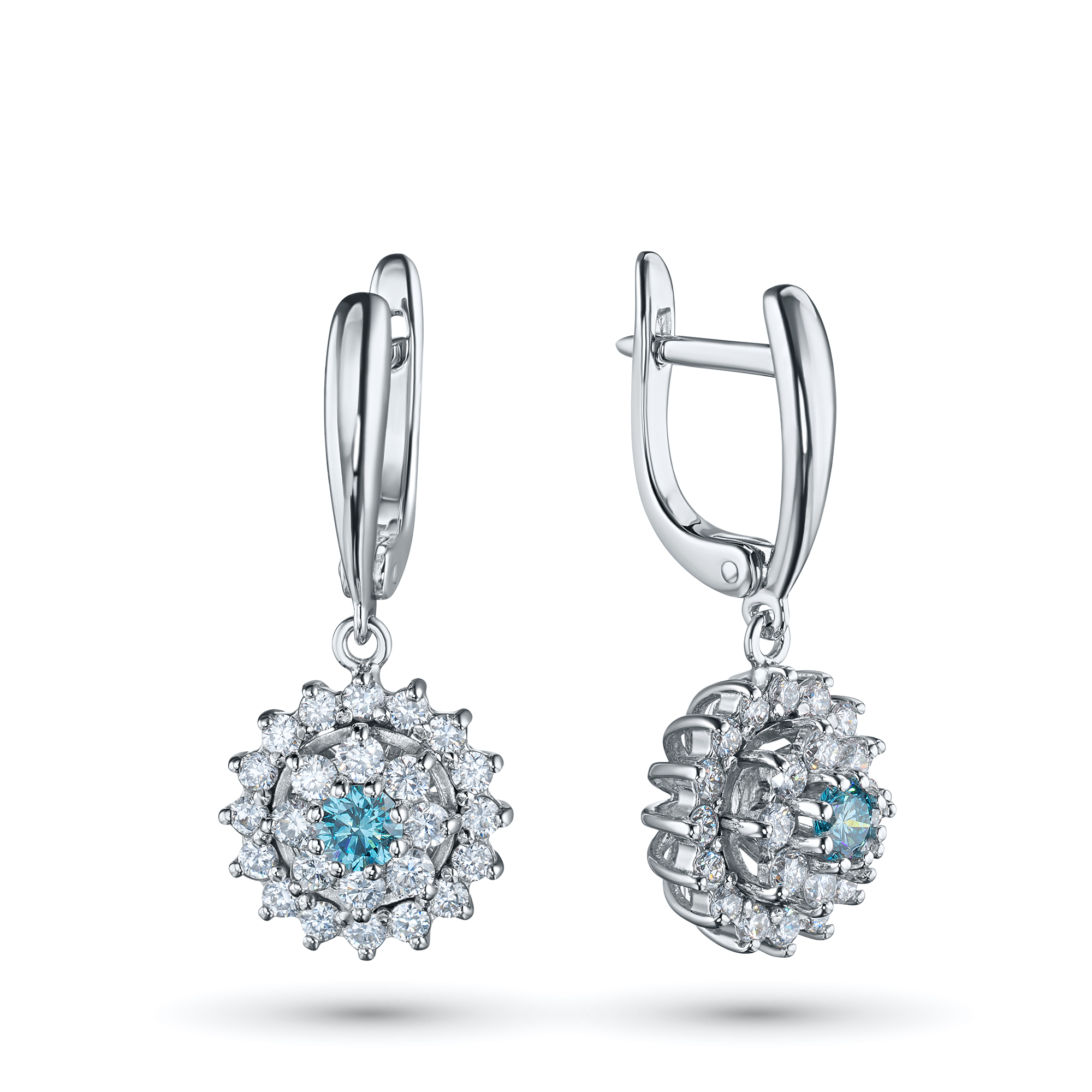 

Серьги из белого золота э0912сг07163600_blue, э0912сг07163600_blue