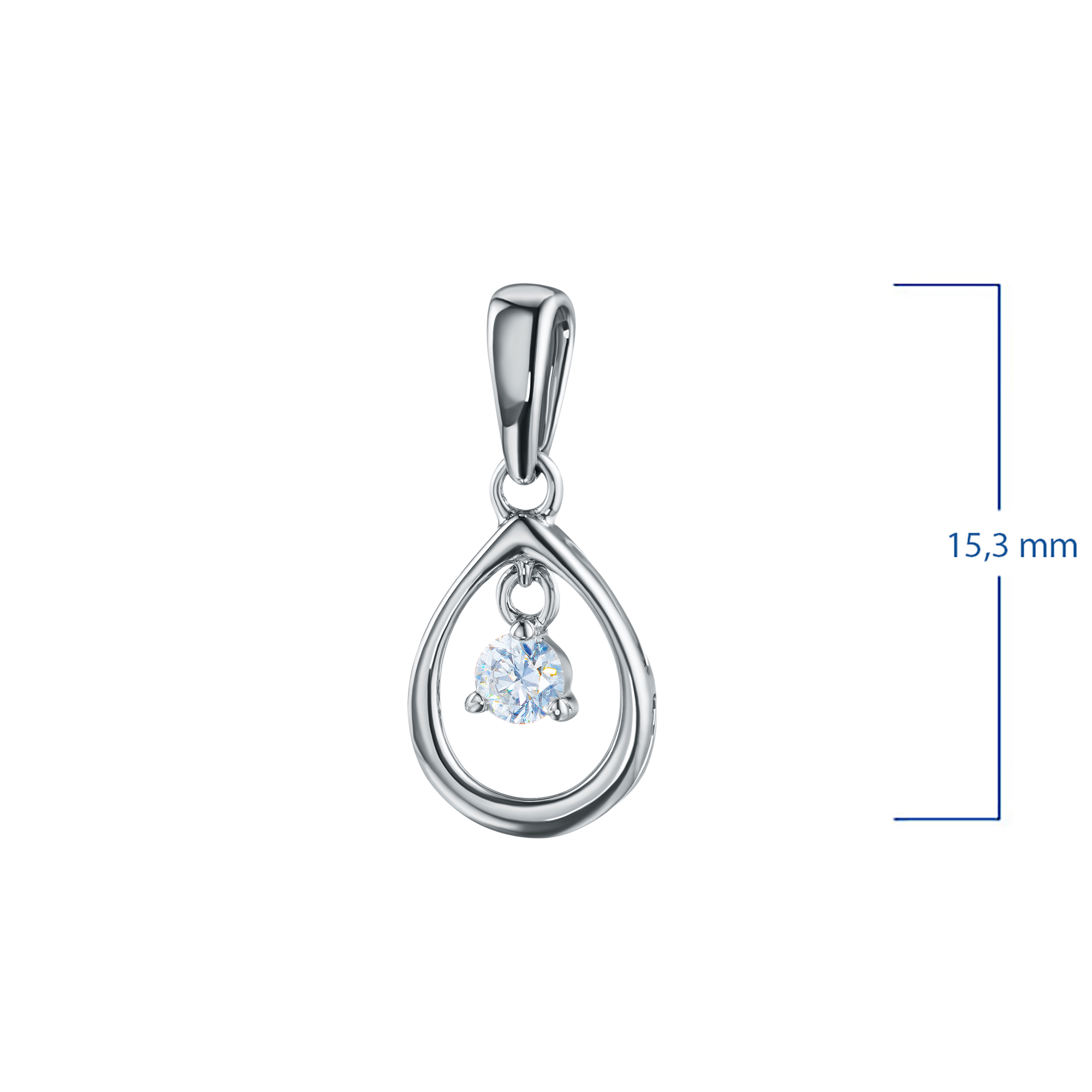 

Подвеска из серебра э0612пд08173400, э0612пд08173400