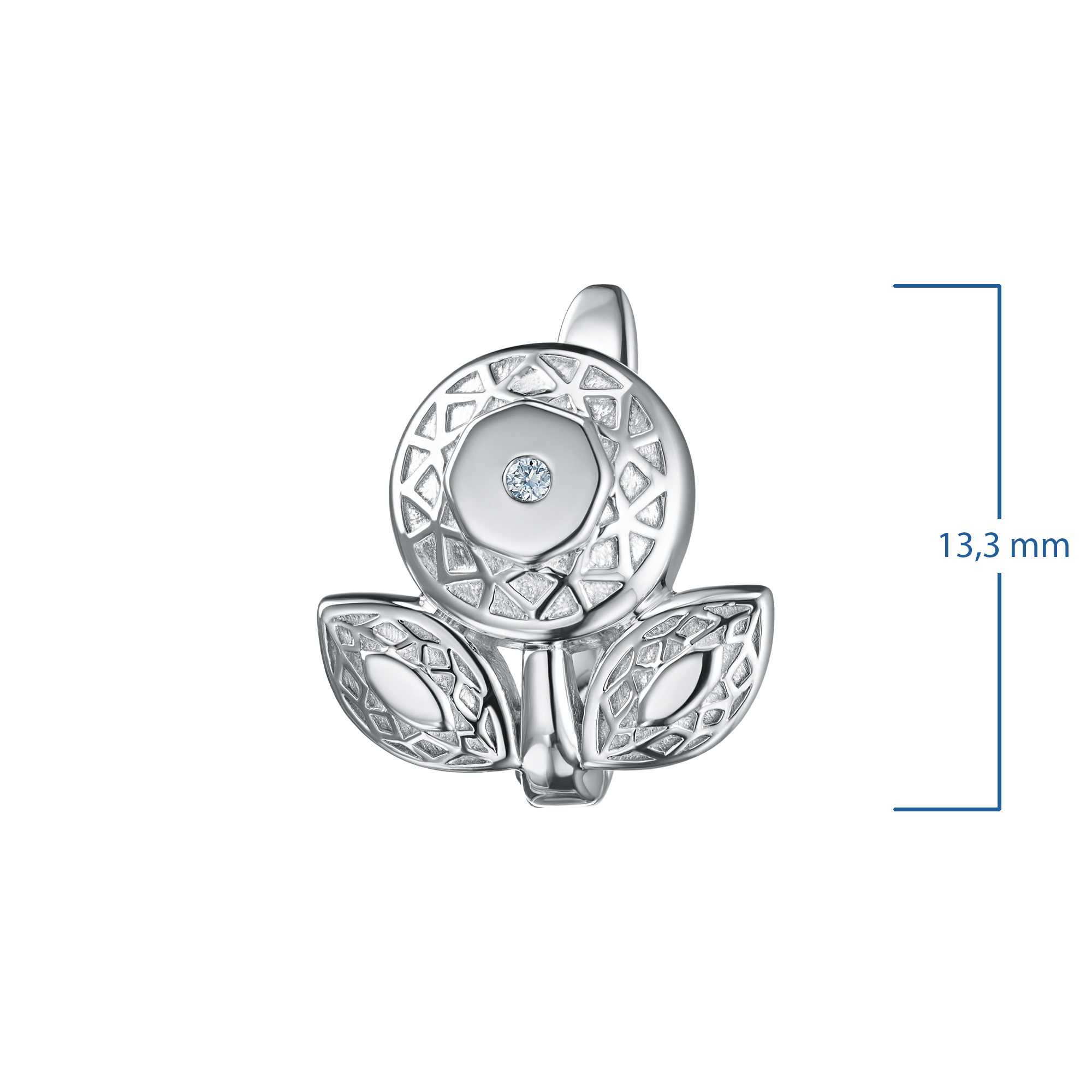 

Серьги из серебра э0612сг04202937_white, э0612сг04202937_white