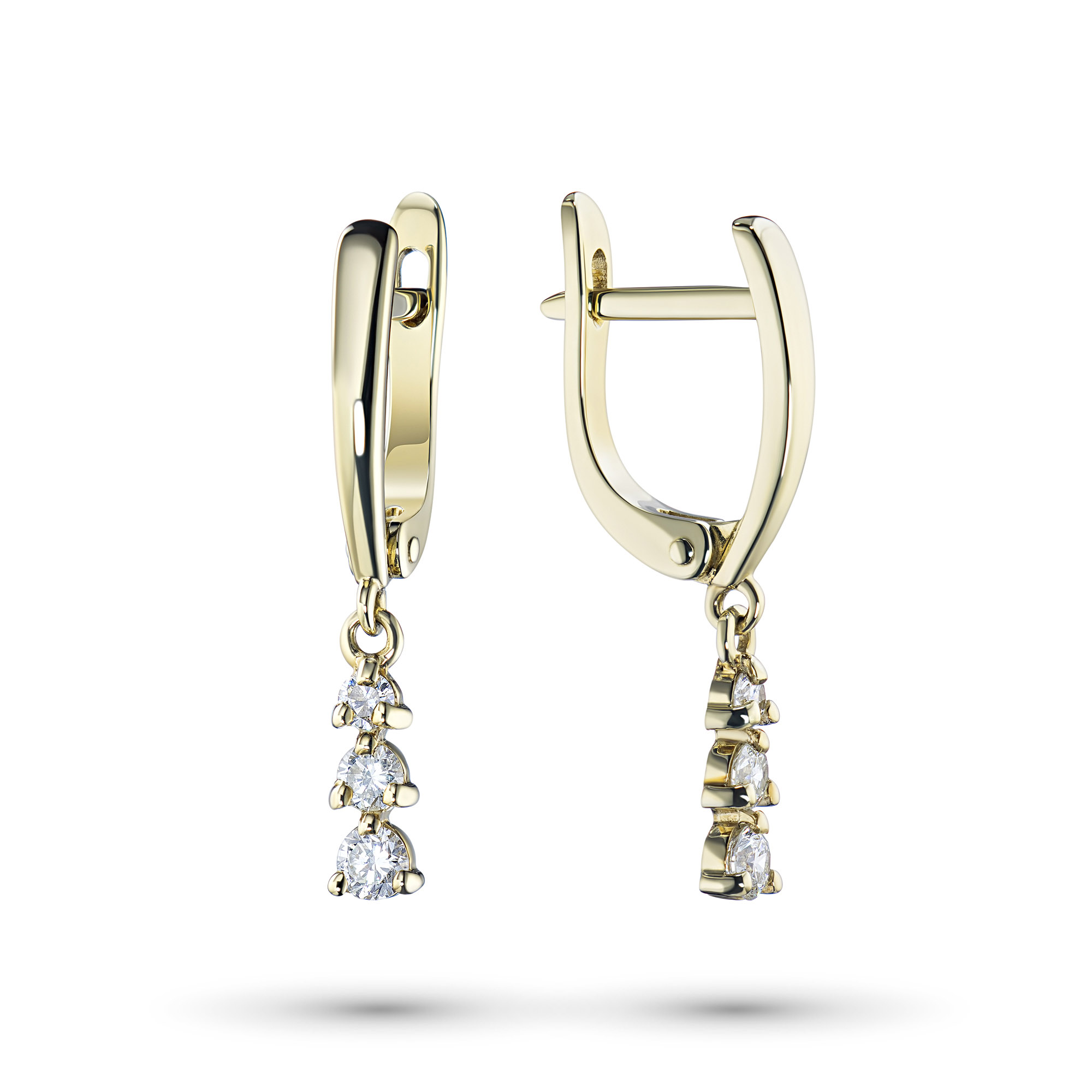 

Серьги из желтого золота с бриллиантами э0301сг11154300, э0301сг11154300