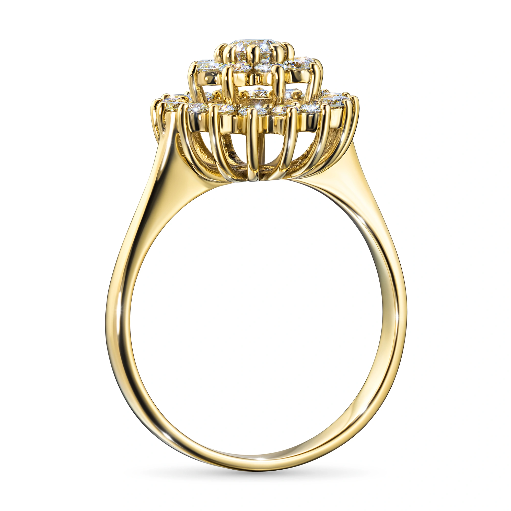 

Кольцо из желтого золота э0312кц07163600, э0312кц07163600