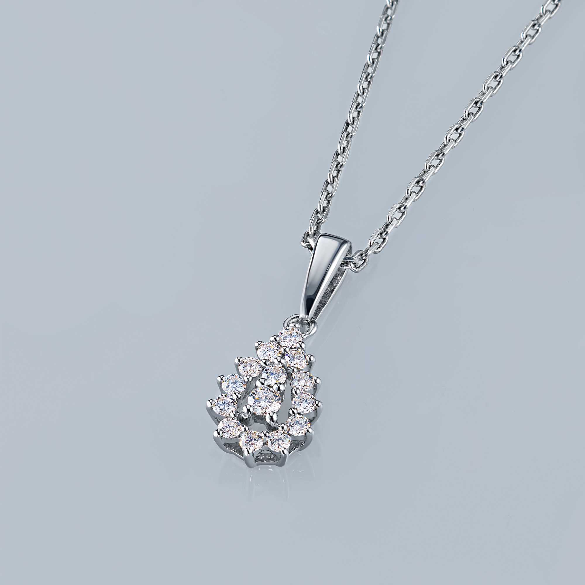 

Классическая подвеска из серебра э0612пд08189300_white, э0612пд08189300_white