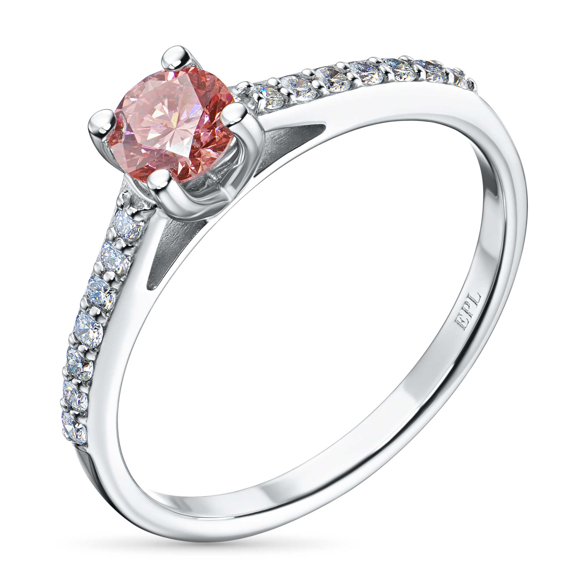 

Кольцо из белого золота э4012кц11190170_pink, э4012кц11190170_pink