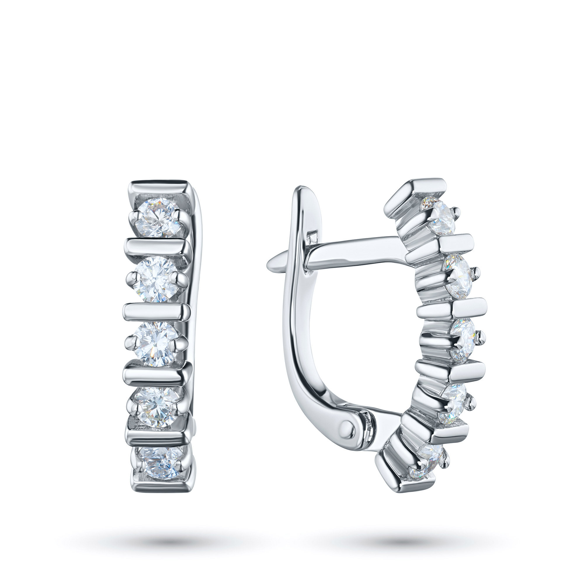 

Серьги из белого золота с бриллиантами э4001сг07210304, э4001сг07210304