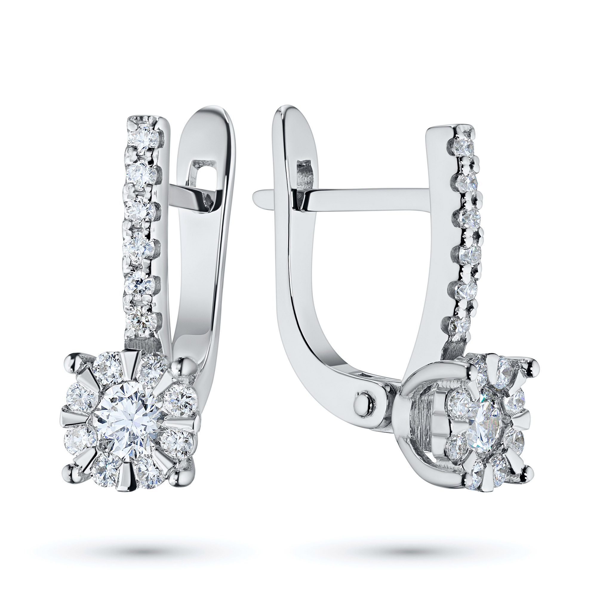 

Серьги из белого золота с бриллиантами э4001сг04202857, э4001сг04202857
