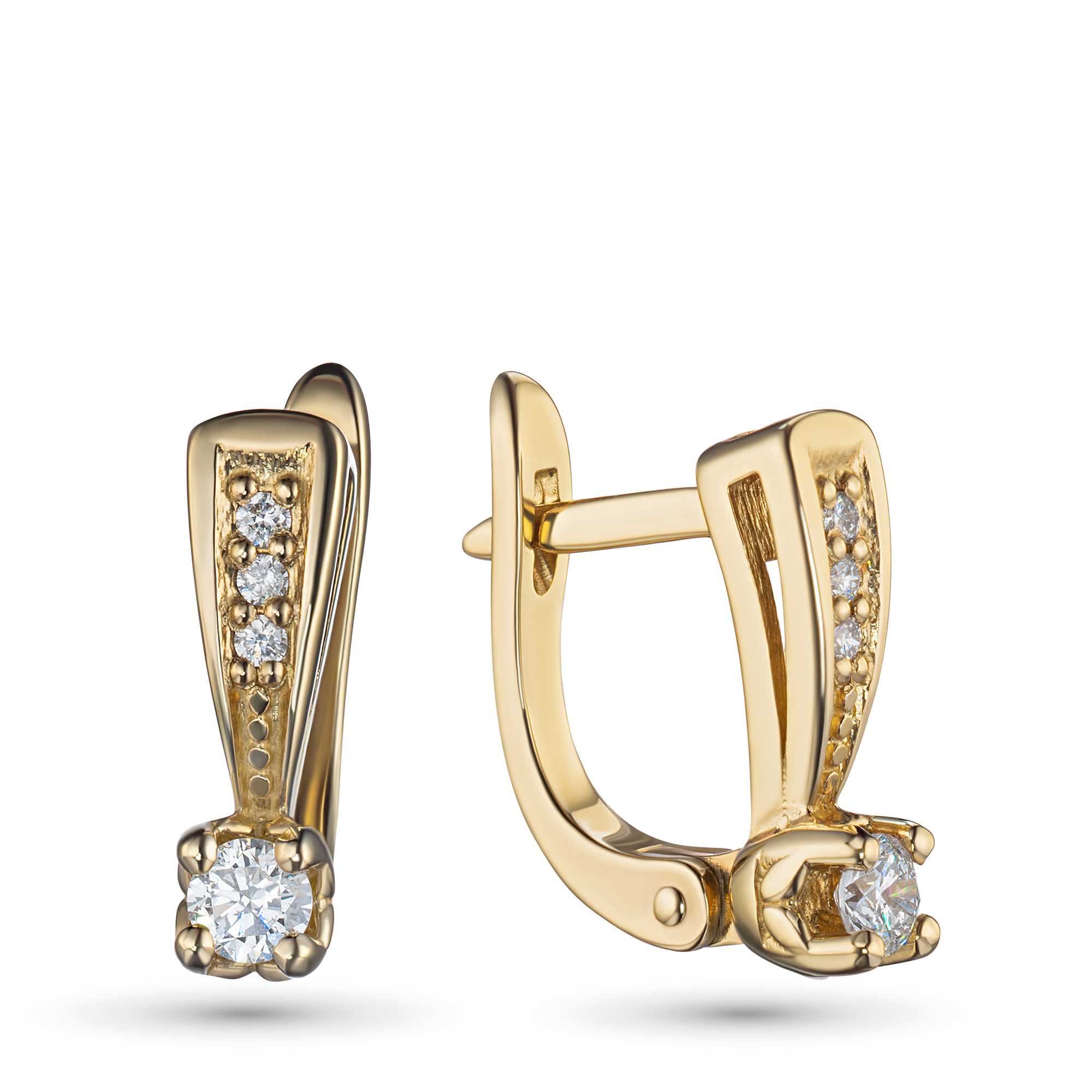 

Серьги из желтого золота с бриллиантами э0301сг12142000, э0301сг12142000