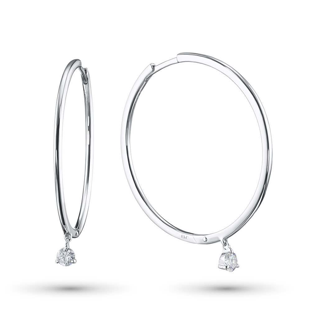 

Серьги из белого золота с бриллиантами э4701сг06200859, э4701сг06200859