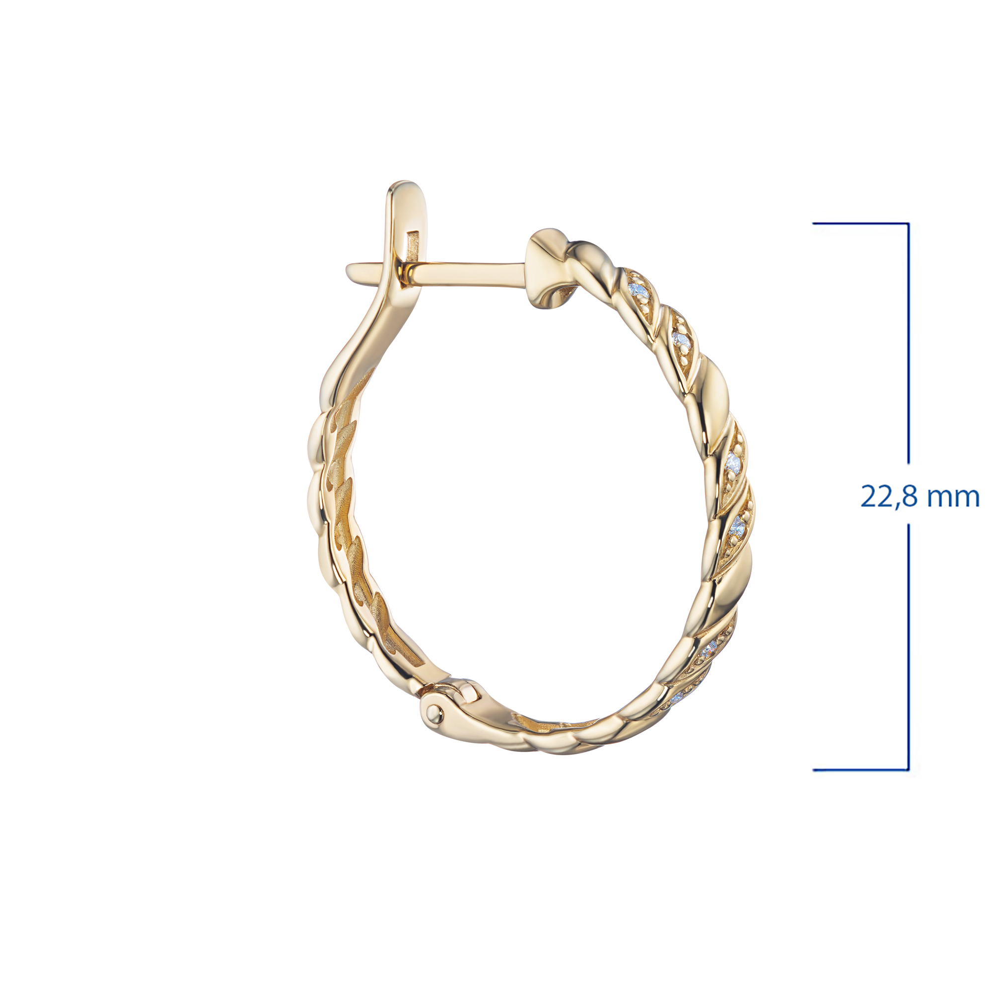 

Серьги из желтого золота э0312сг08181000, э0312сг08181000