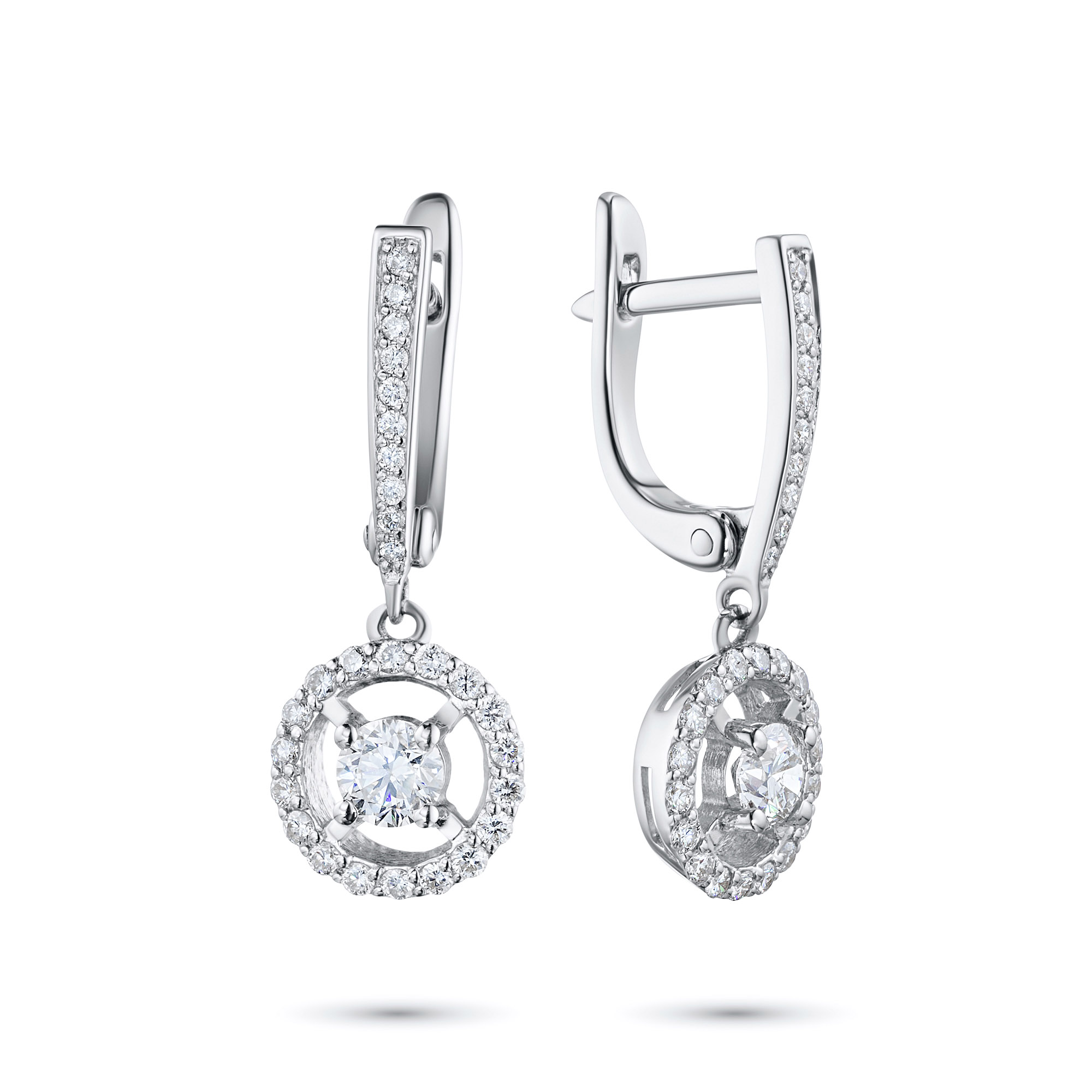 

Серьги из белого золота с бриллиантами э0901сг05210014, э0901сг05210014