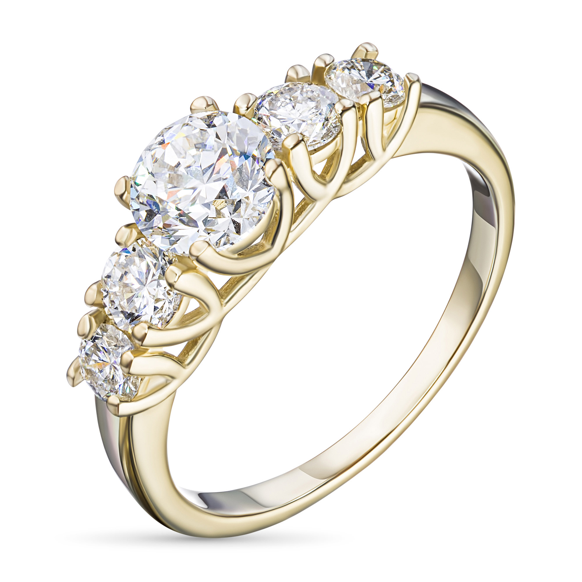 

Классическое кольцо из желтого золота э0312кц11190030_white, э0312кц11190030_white