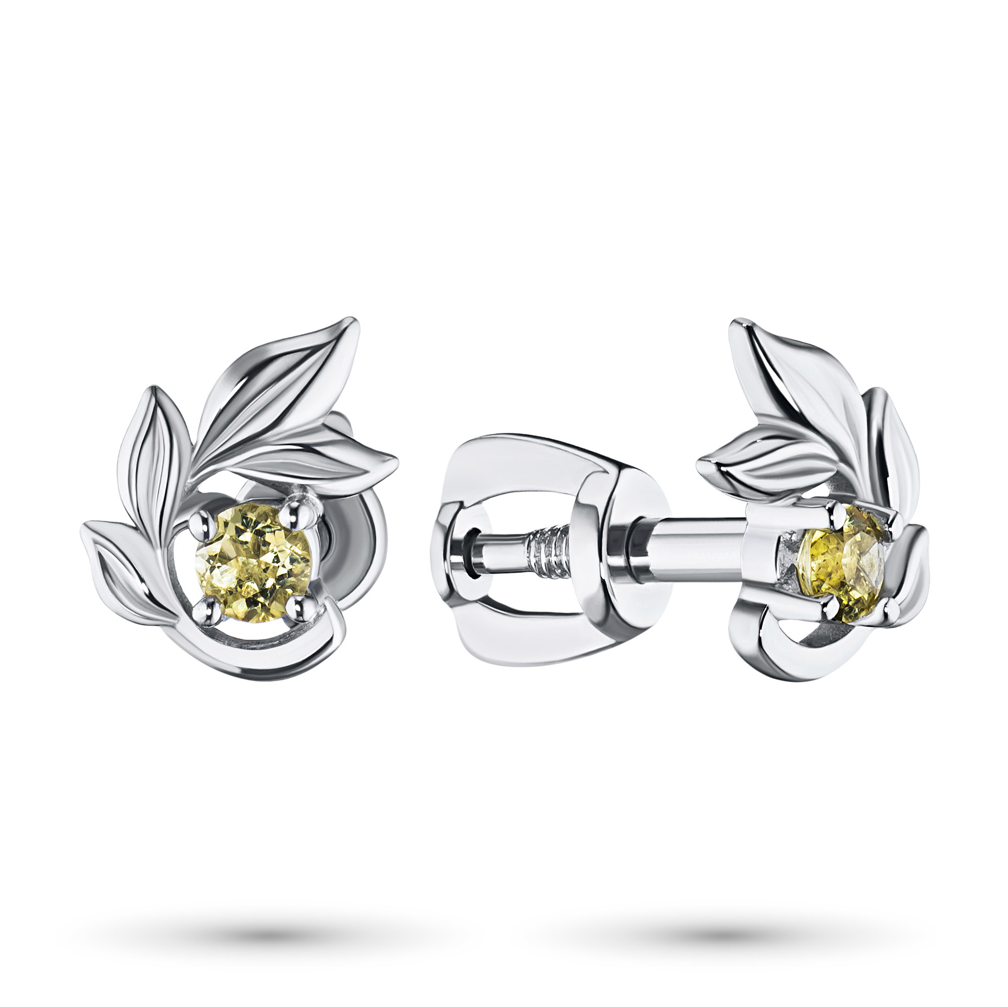 

Серьги из серебра с цитрином э0636сг04200413, э0636сг04200413