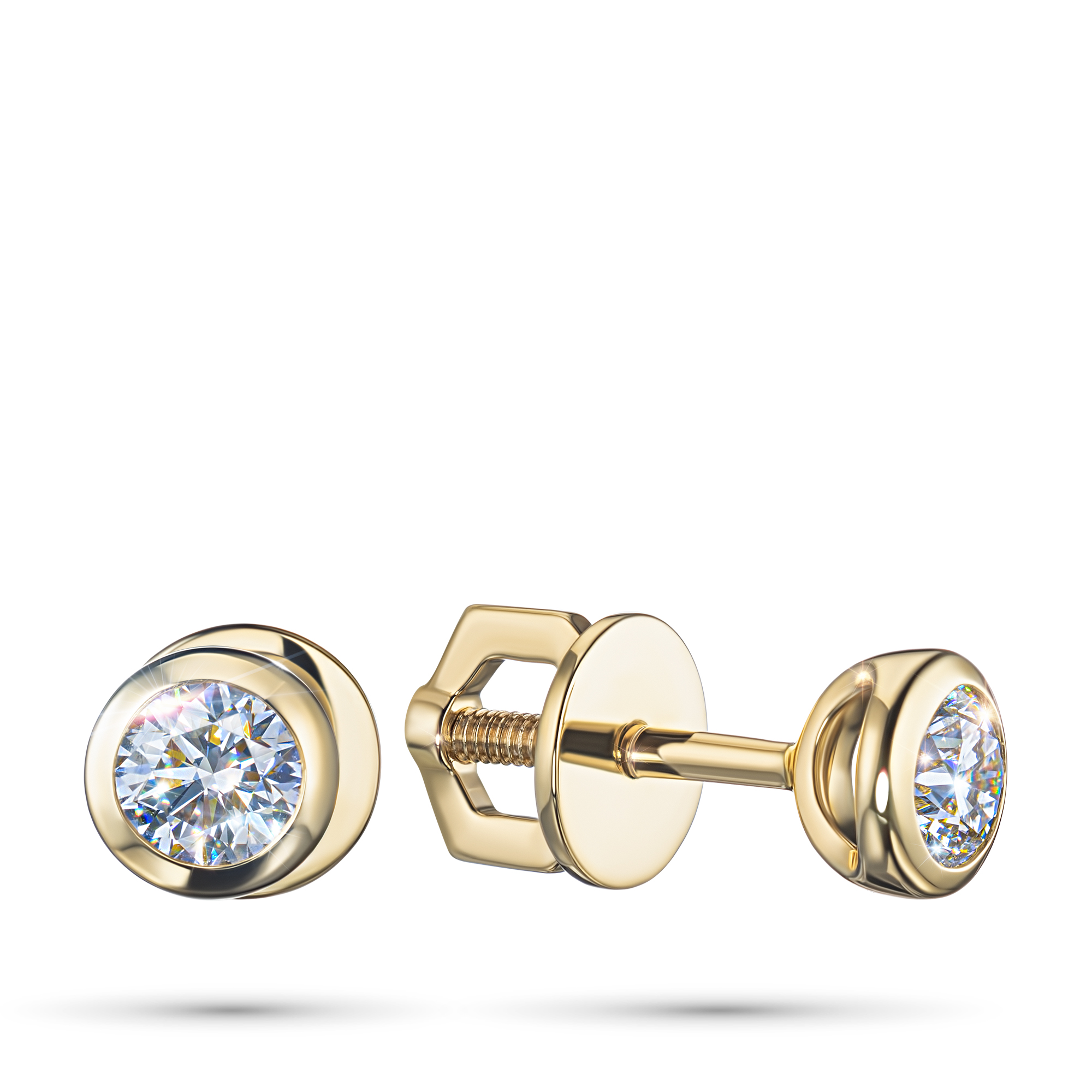 

Пусеты из желтого золота э0312пс02210888, э0312пс02210888