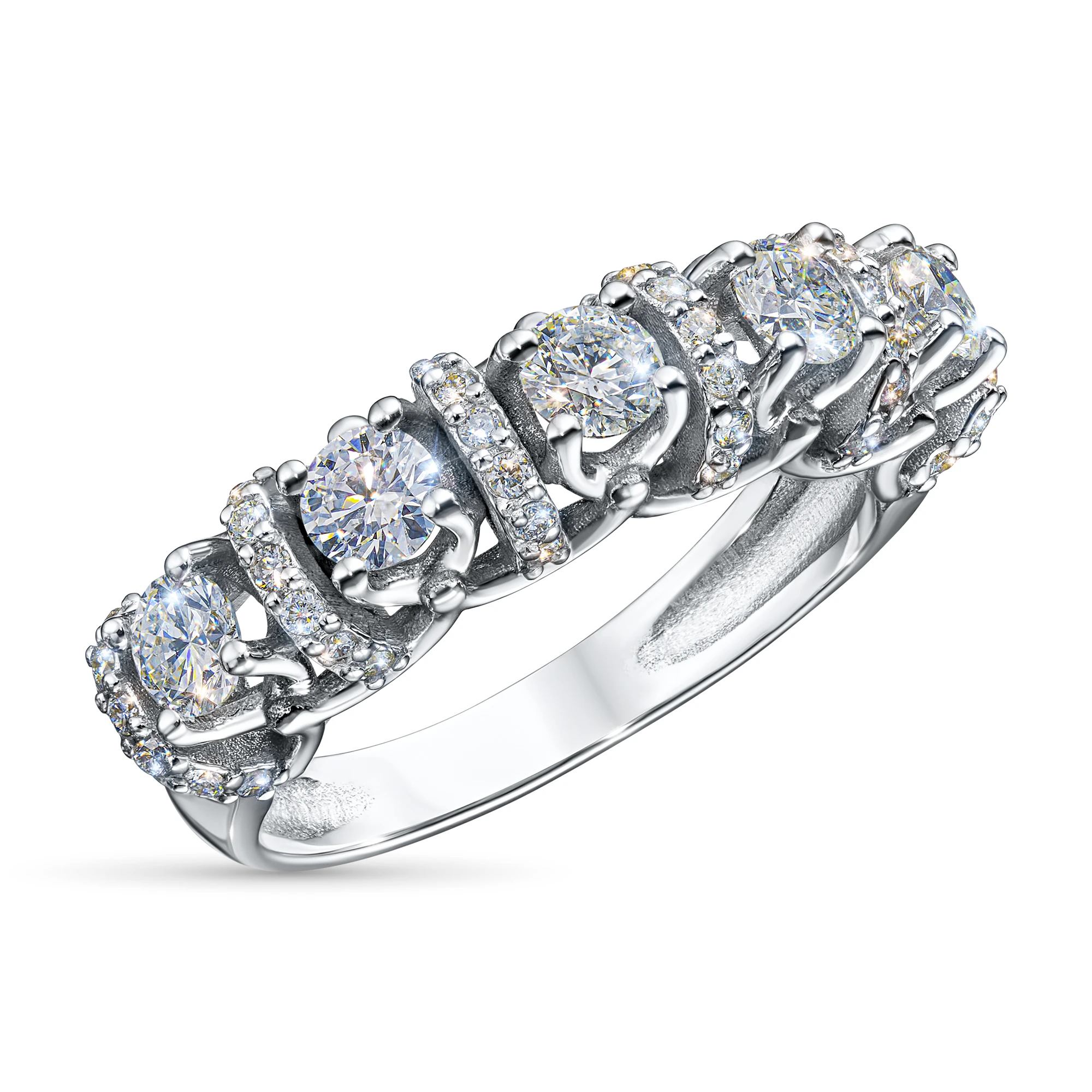 

Кольцо из белого золота с бриллиантами э0901кц09250369, э0901кц09250369