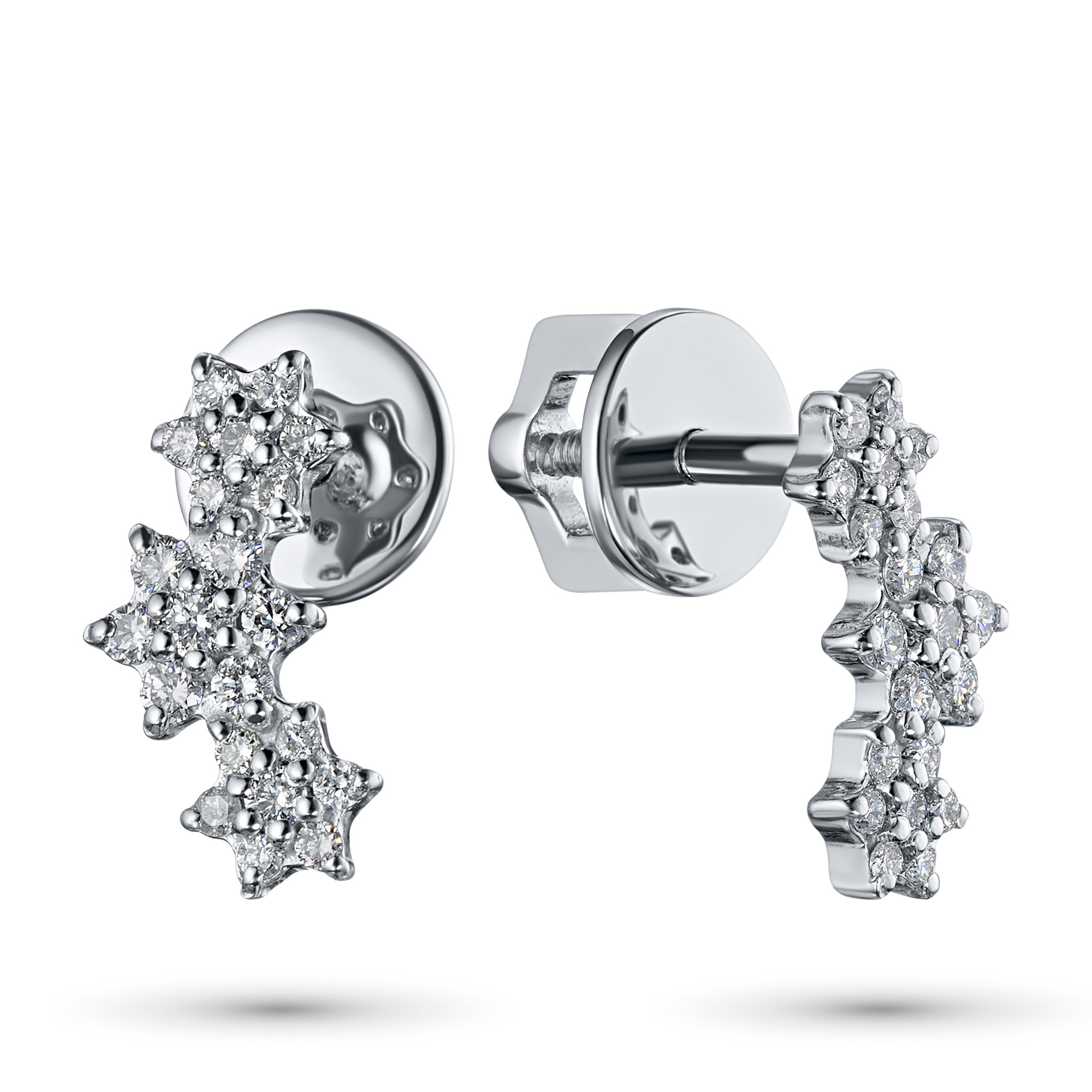 

Серьги из серебра с выращенными бриллиантами e0612ps07192200, e0612ps07192200