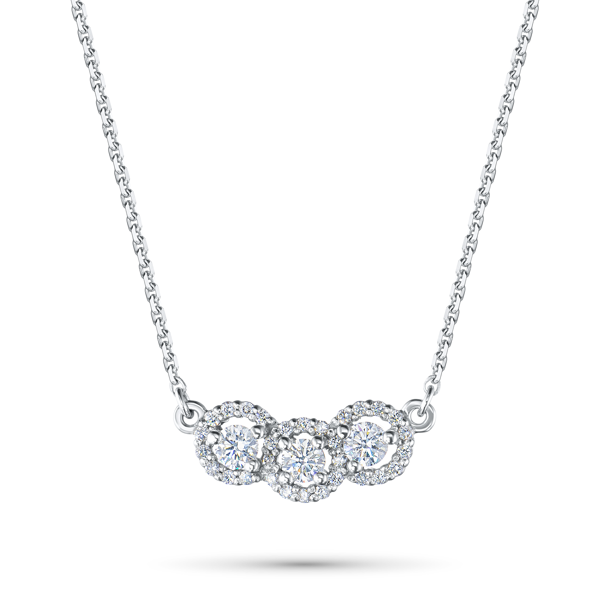 

Колье из серебра э0612кл09190270_white, э0612кл09190270_white