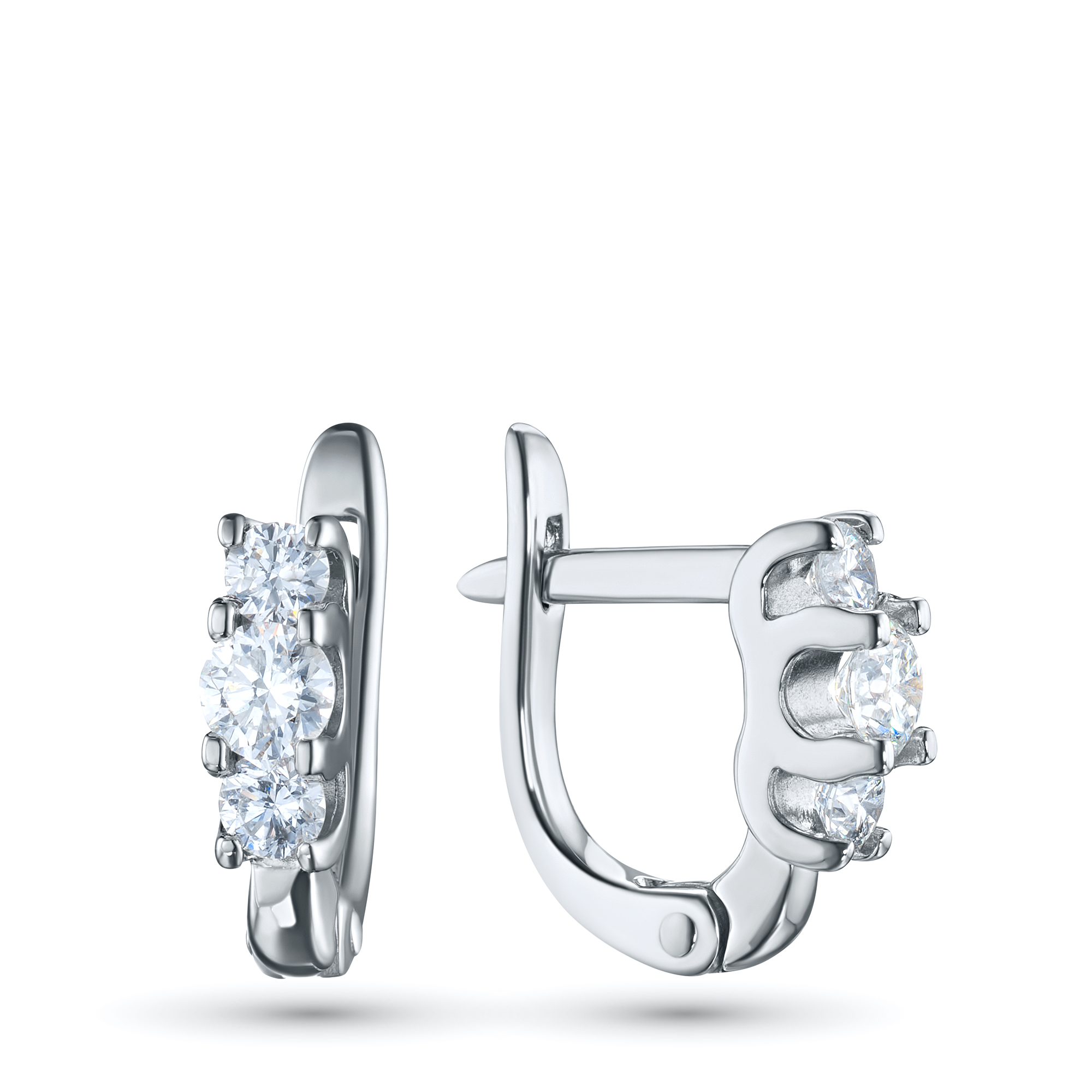 

Серьги из белого золота с бриллиантами э4001сг07153600, э4001сг07153600