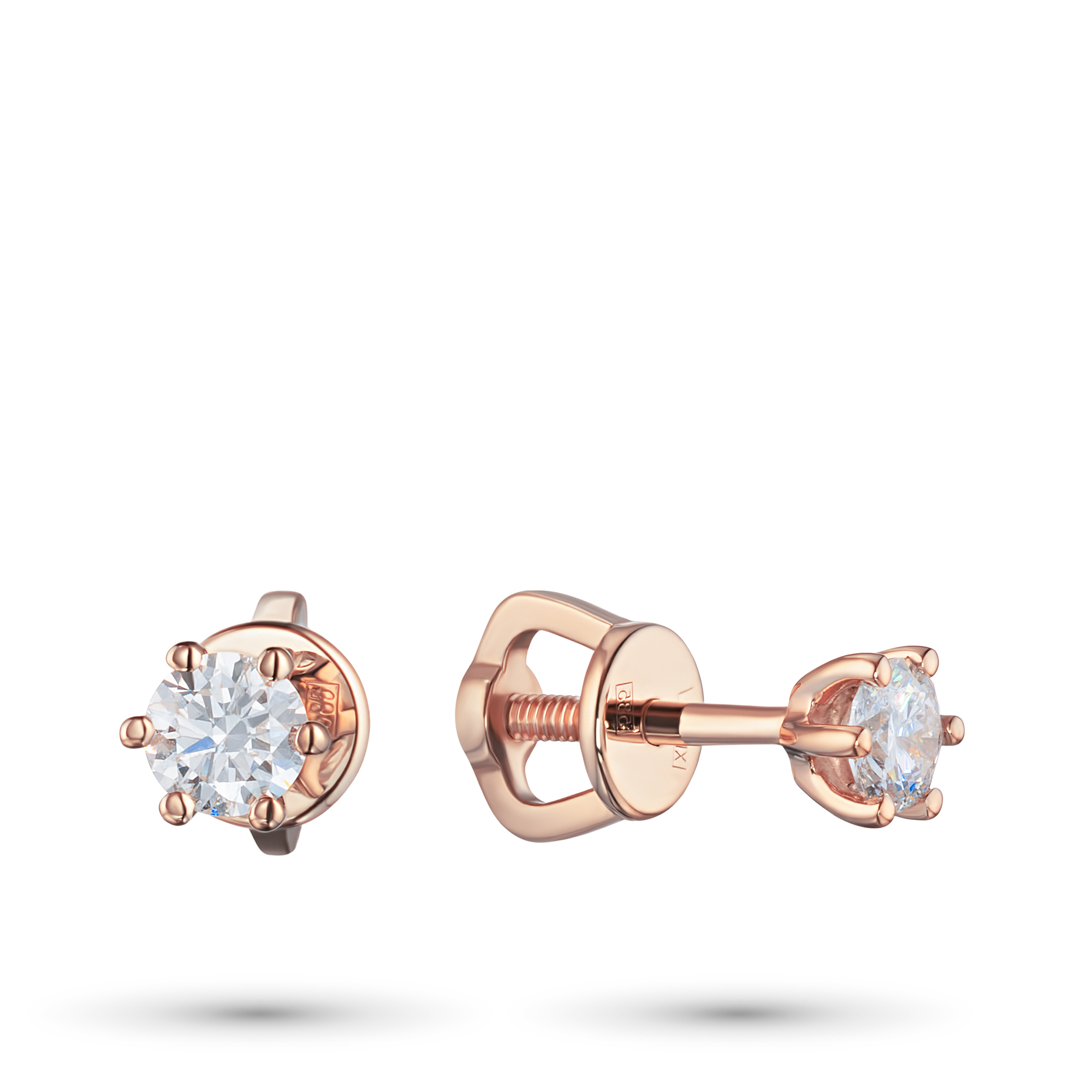 

Пусеты из красного золота с бриллиантами э0201пс04202983, э0201пс04202983