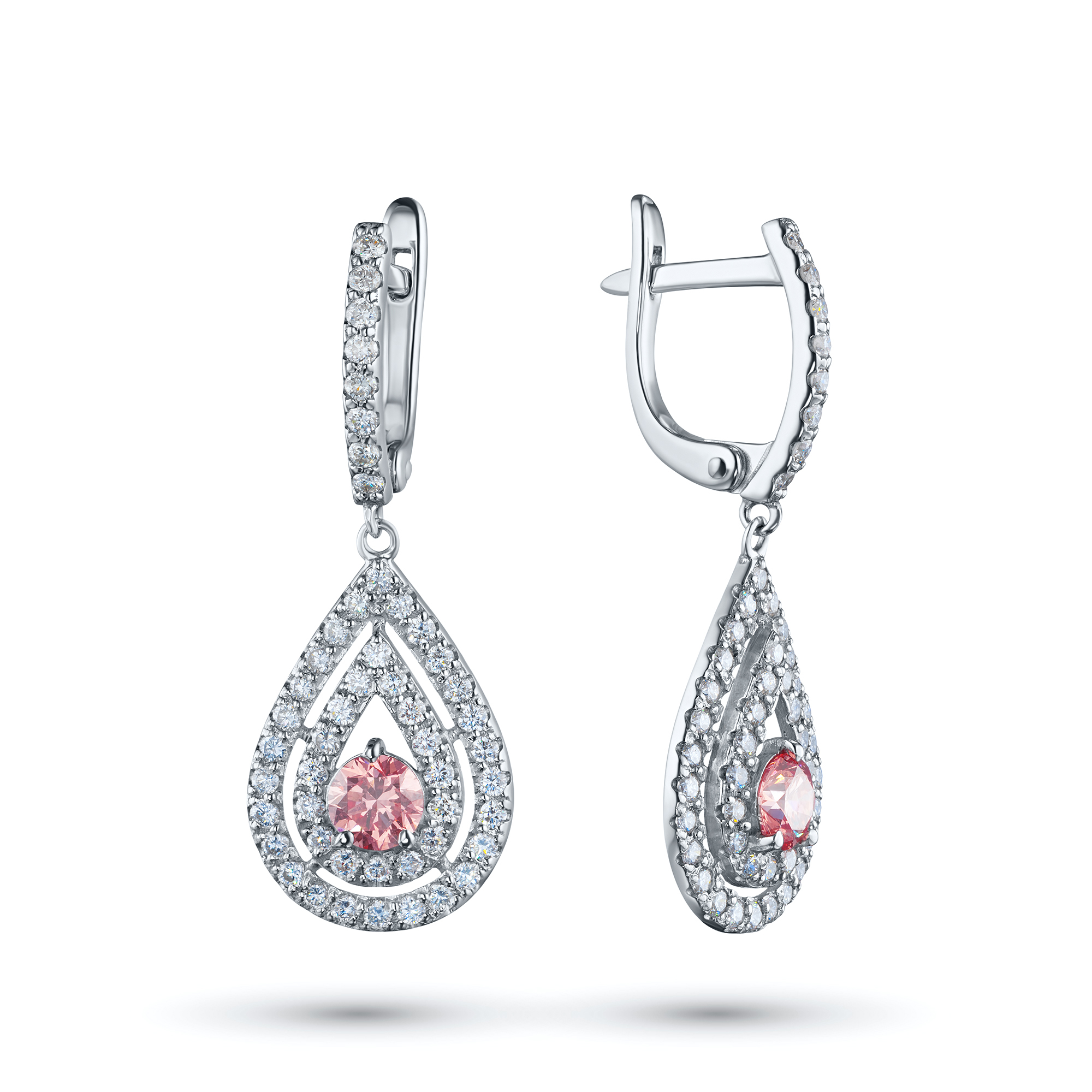 

Серьги из белого золота э0912сг11210504_pink, э0912сг11210504_pink