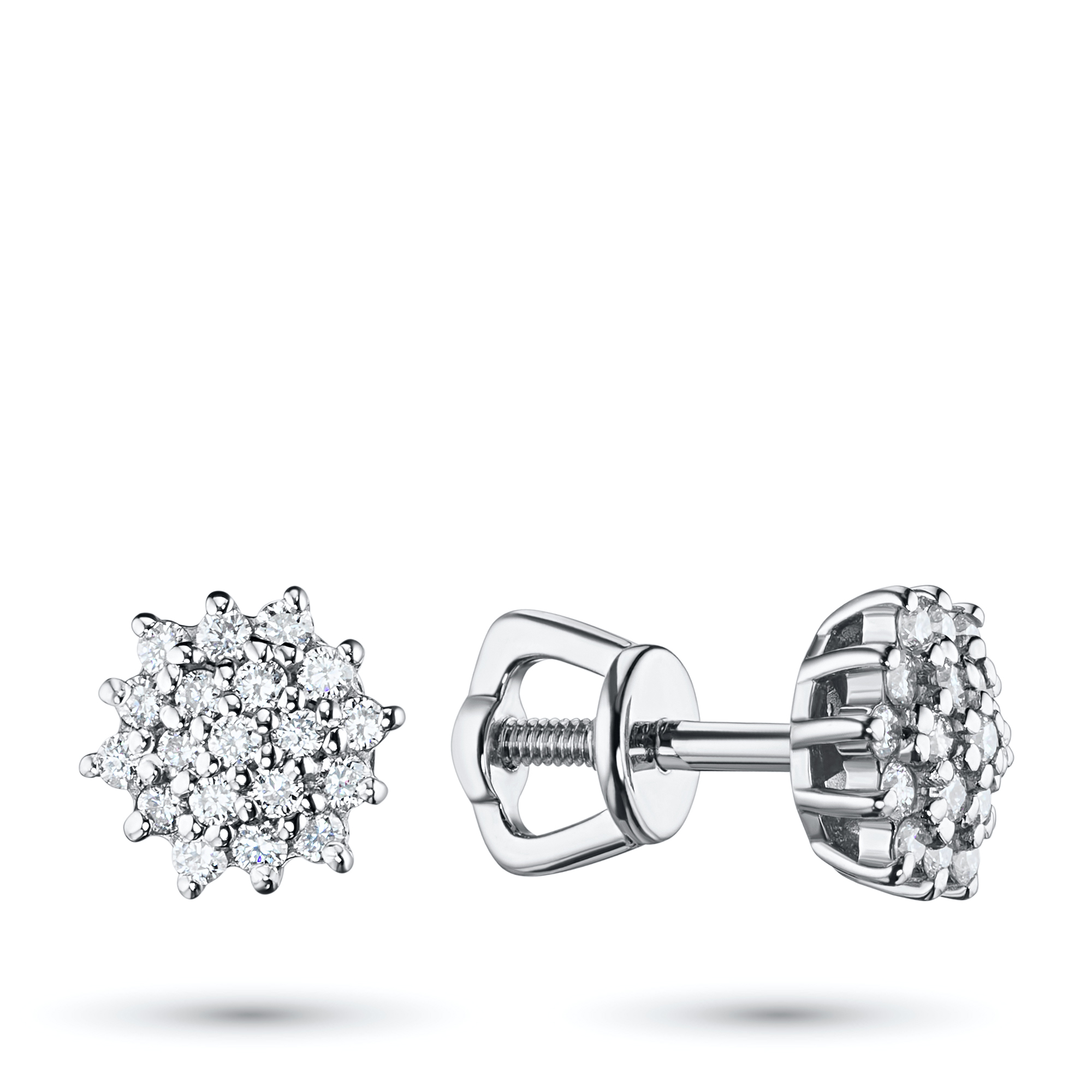 

Пусеты из белого золота с бриллиантами э4001пс05165900, э4001пс05165900