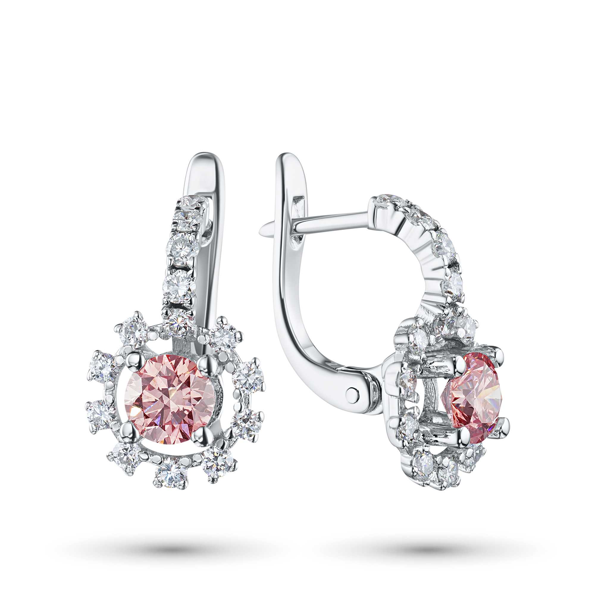 

Серьги из белого золота э0912сг06090100_pink, э0912сг06090100_pink