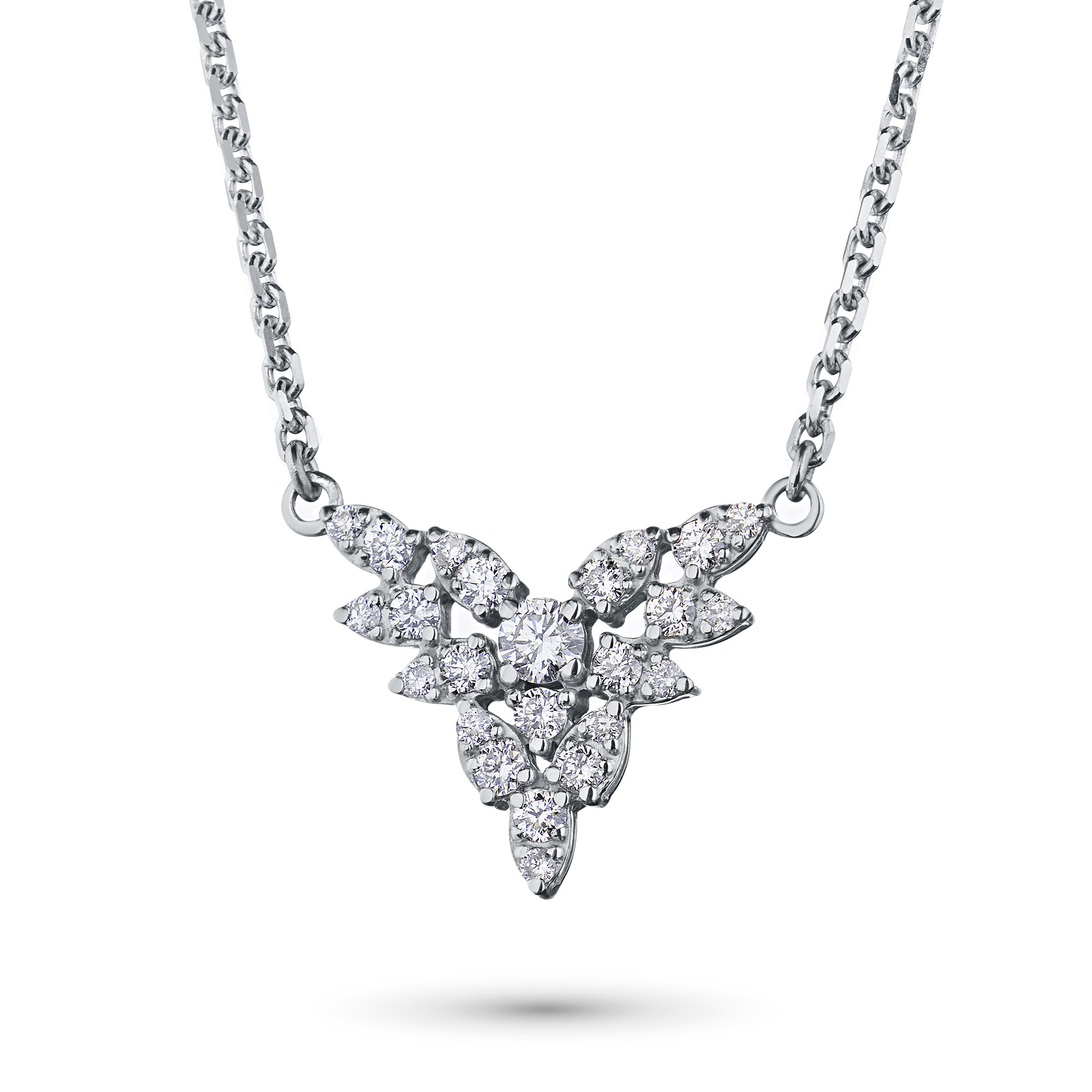 

Колье из белого золота э4712кл10190270, э4712кл10190270