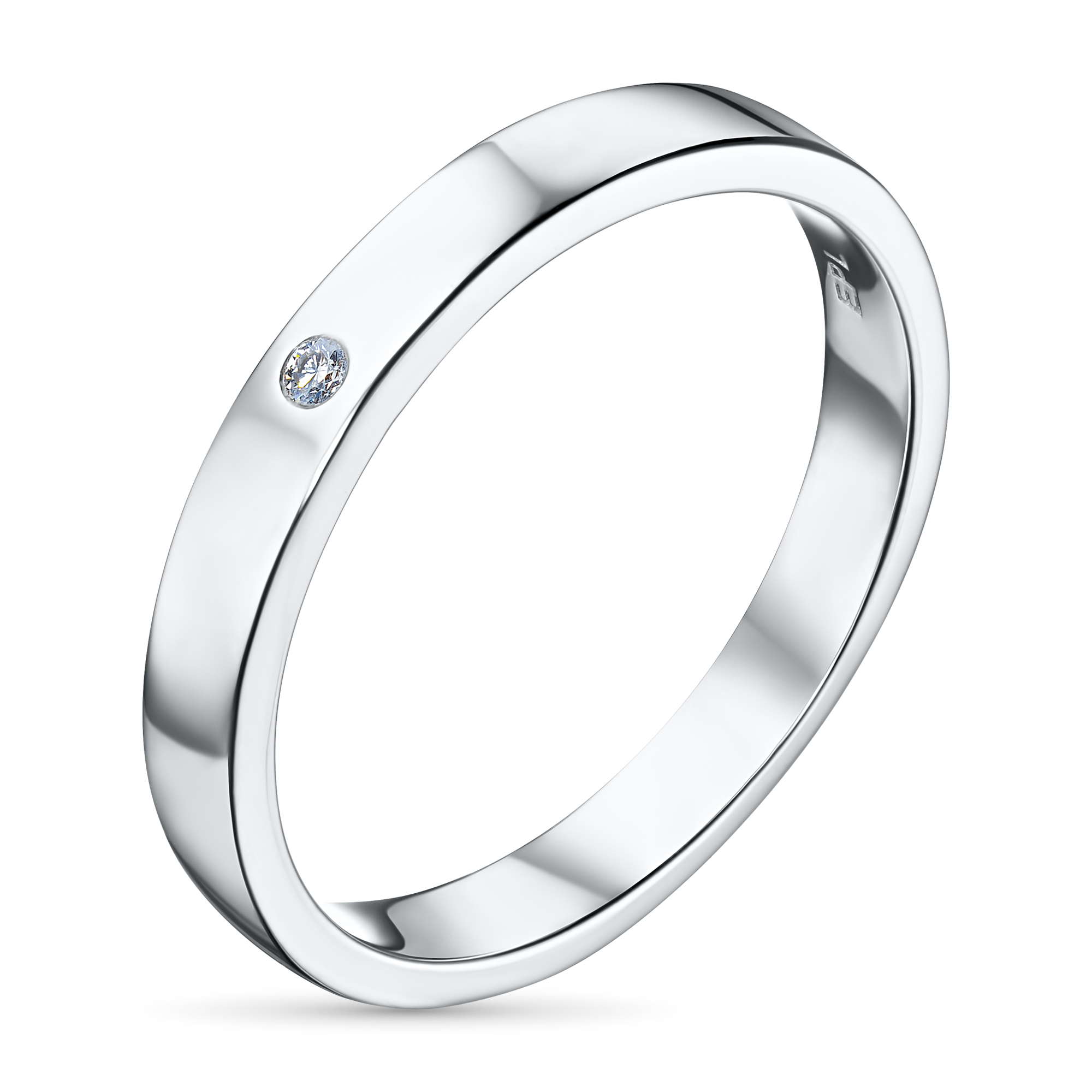 

Обручальное кольцо из белого золота э4712кц08110300, э4712кц08110300