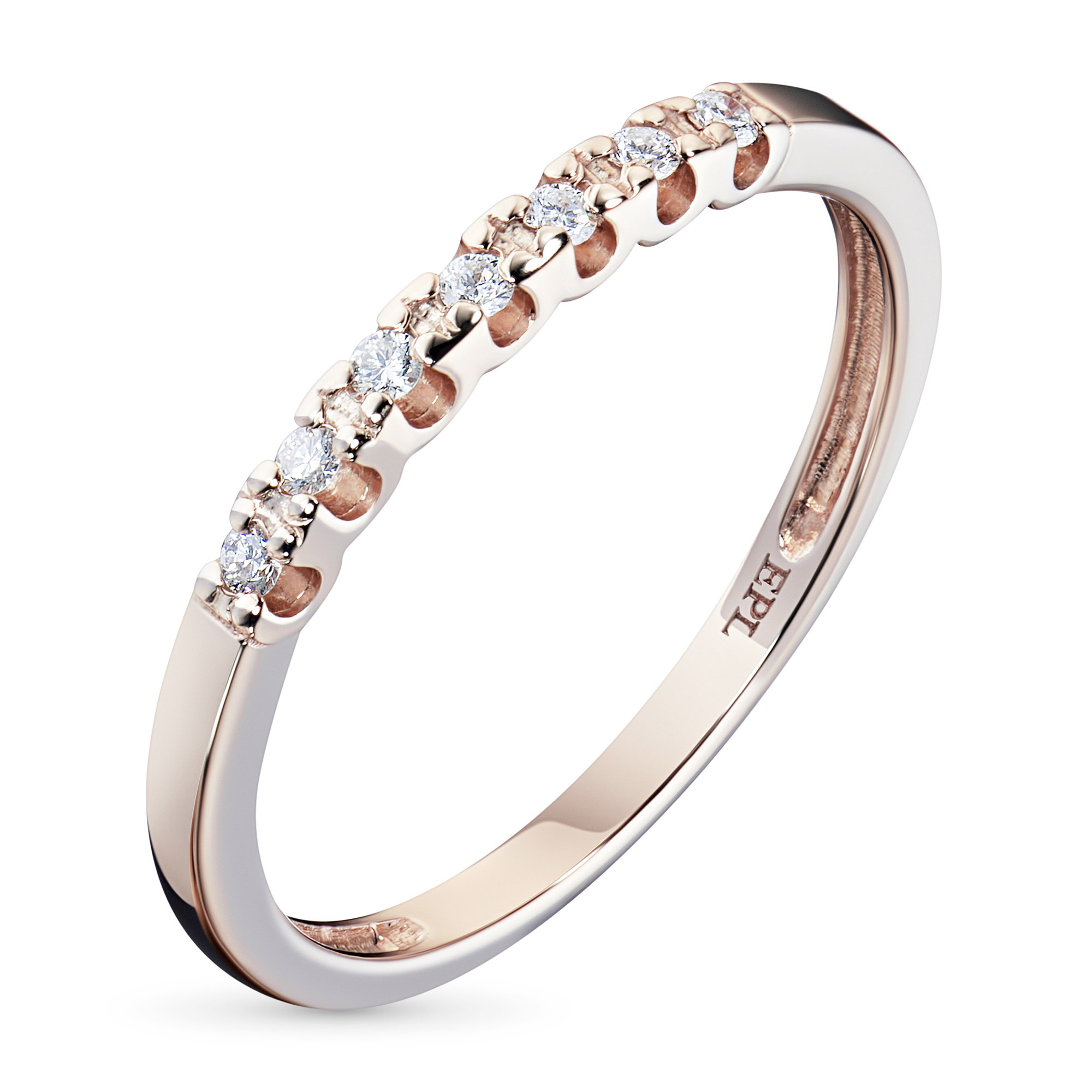 

Кольцо из красного золота с бриллиантами э0201кц02183000, э0201кц02183000