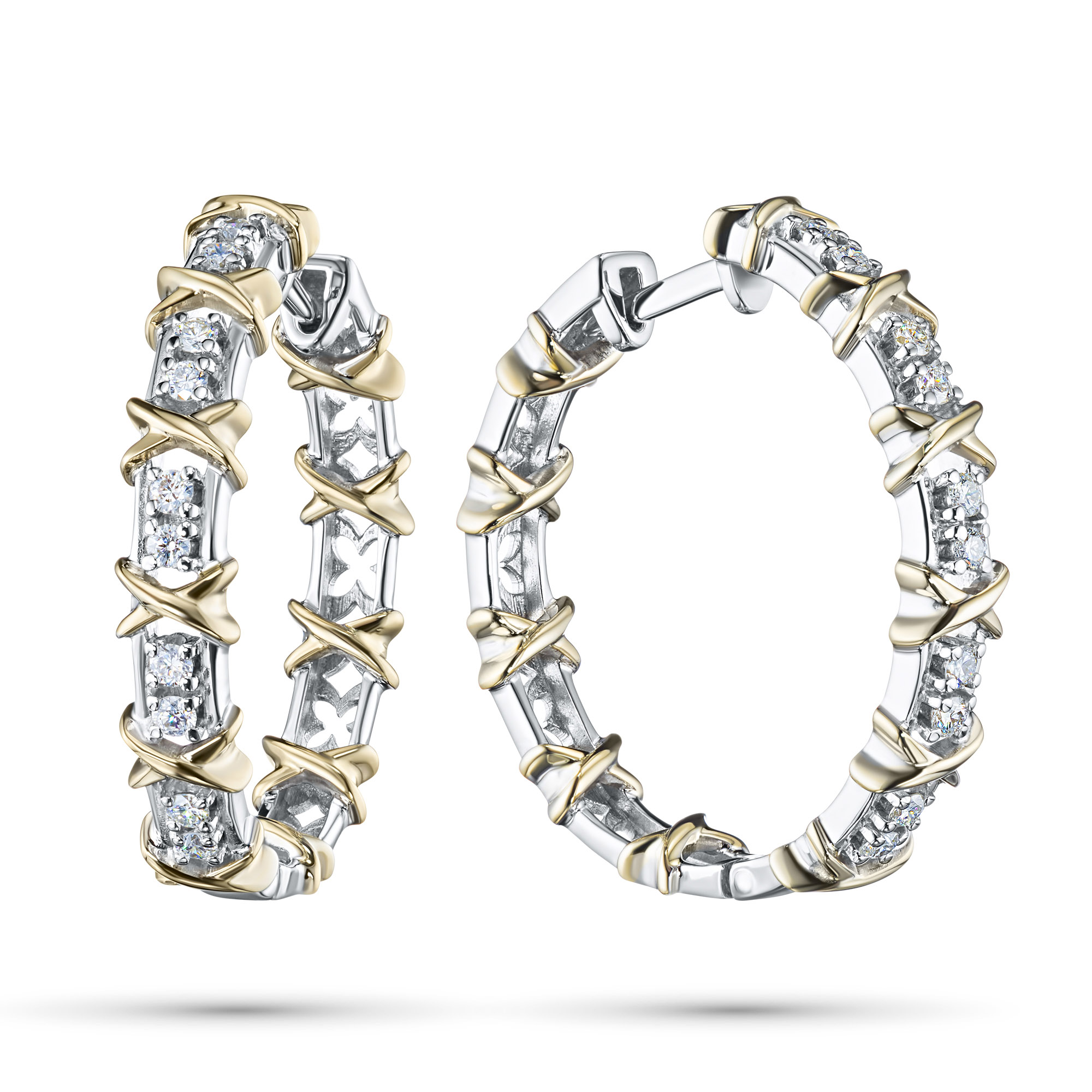 

Серьги из белого золота с бриллиантами э4101сг12200015, э4101сг12200015