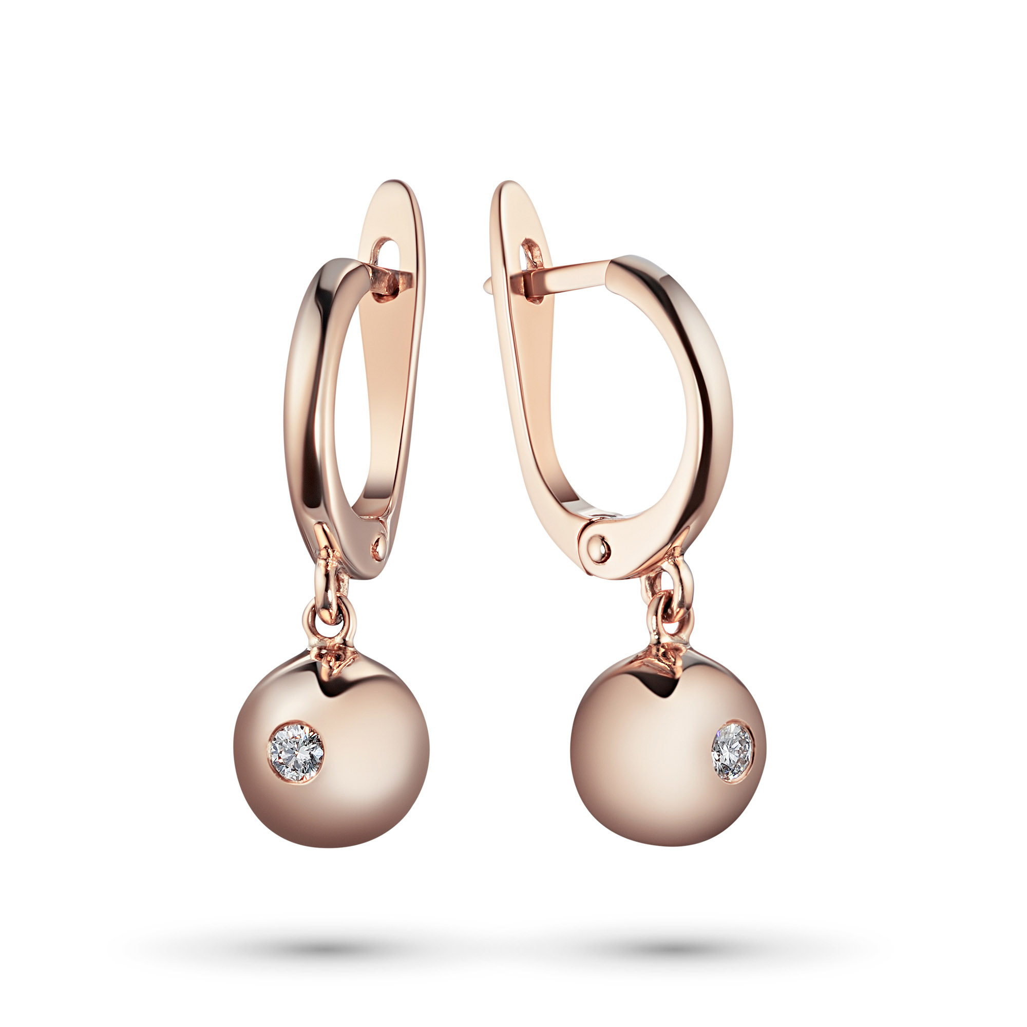 

Серьги из красного золота с бриллиантами э0201сг05153800, э0201сг05153800