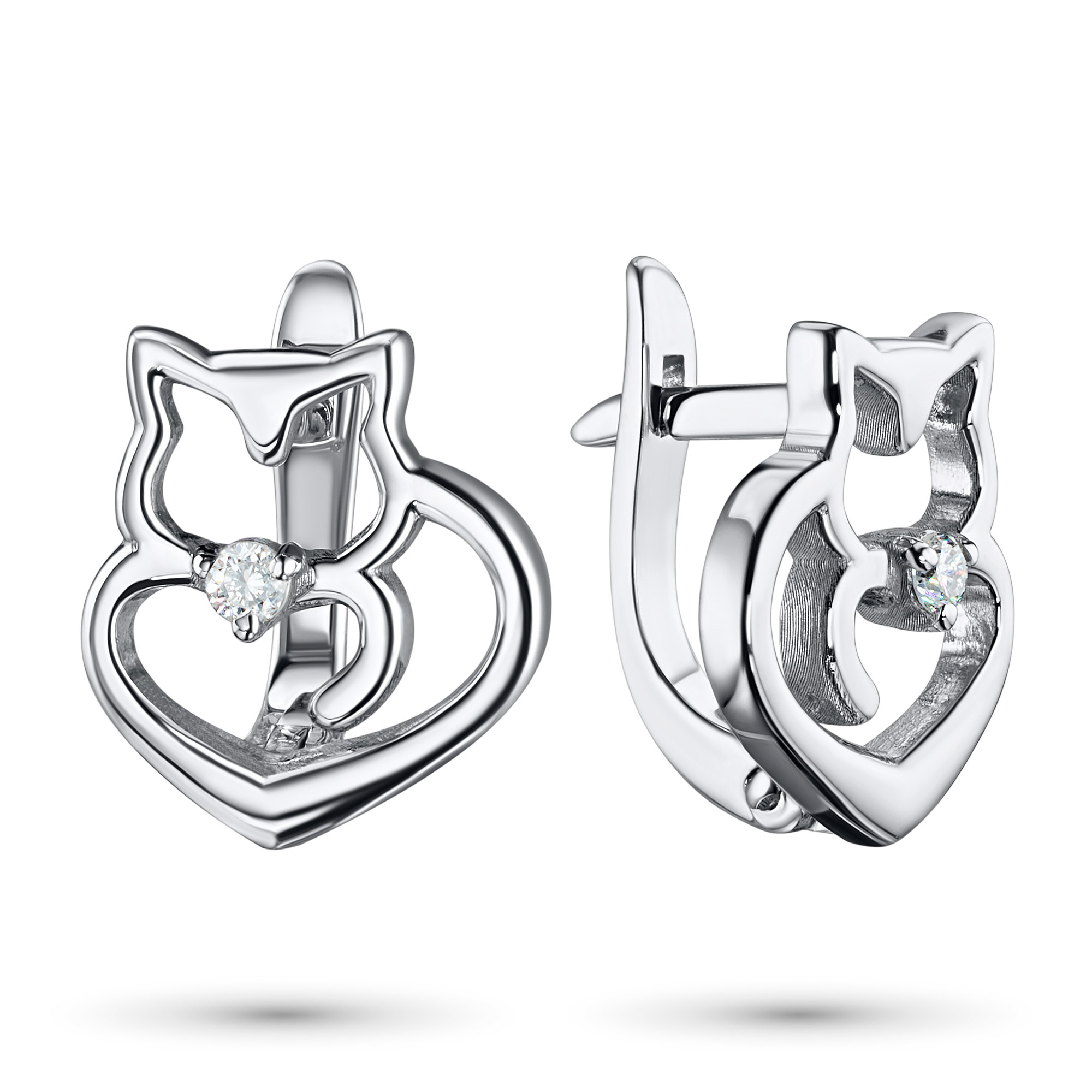 

Серьги из серебра с бриллиантами э0601сг04210519, э0601сг04210519