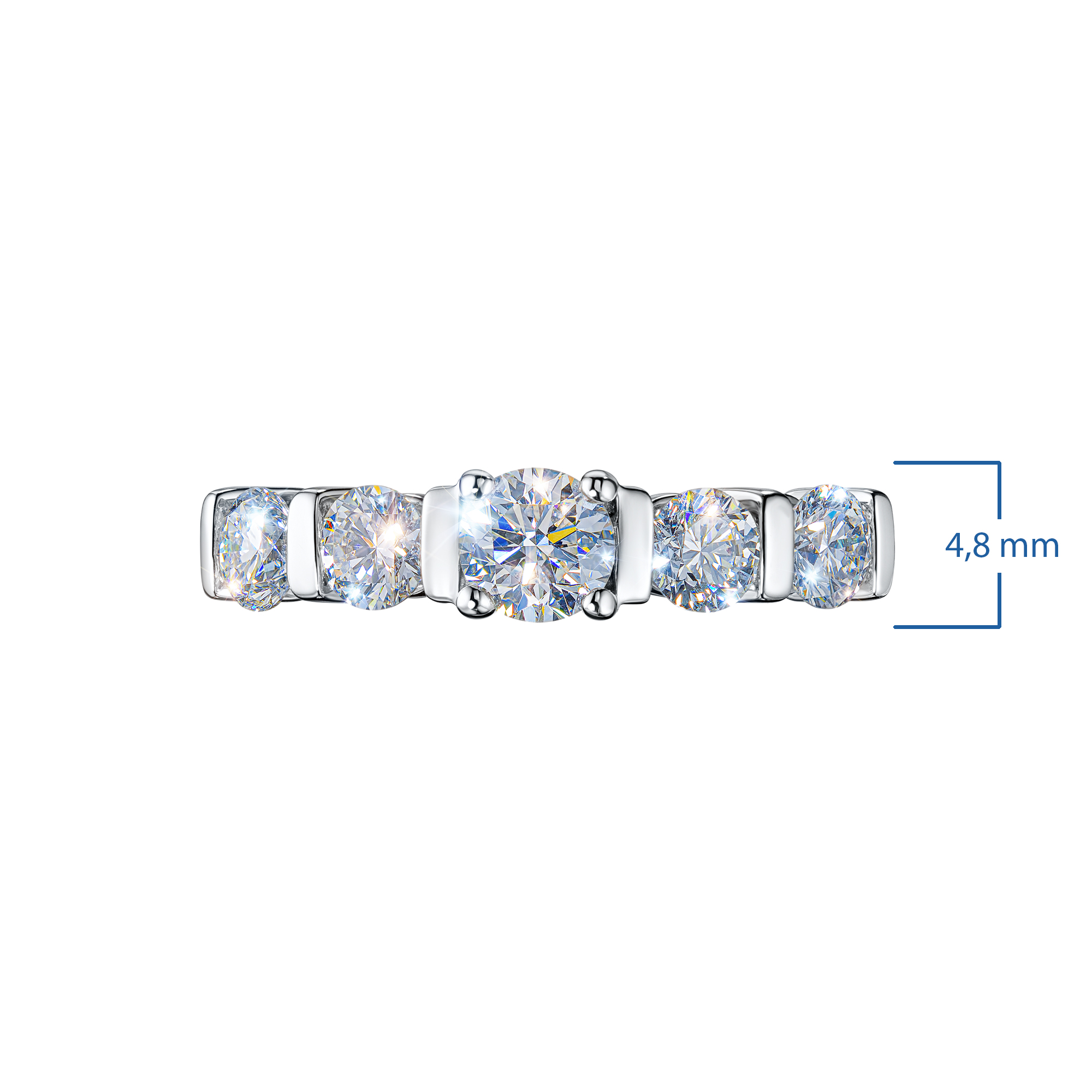 

Кольцо из белого золота э4712кц11081100_white, э4712кц11081100_white