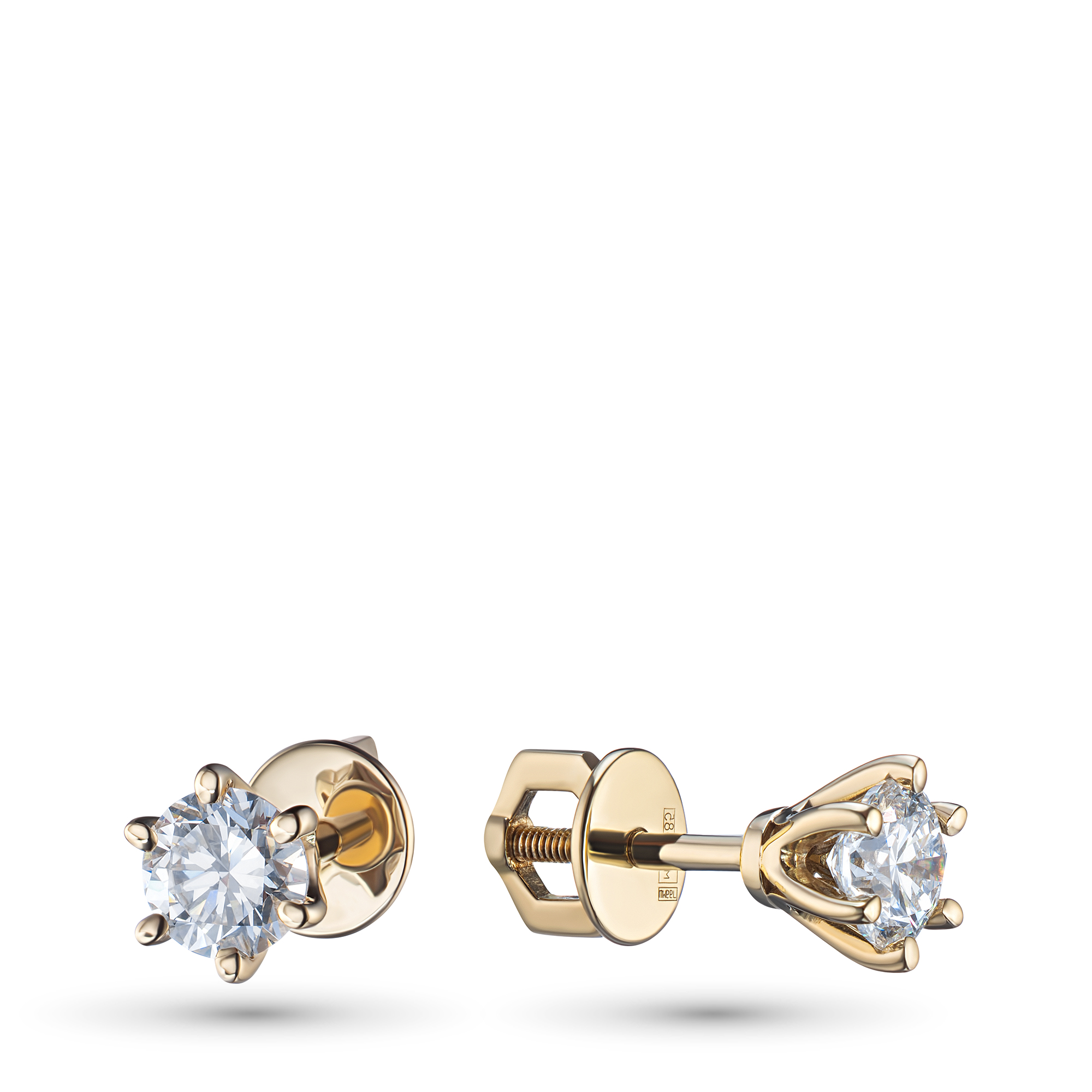 

Пусеты из желтого золота э0312пс12150800, э0312пс12150800