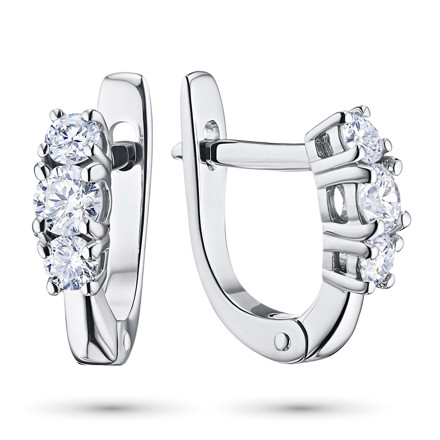 

Серьги из белого золота э4712сг07153700, э4712сг07153700