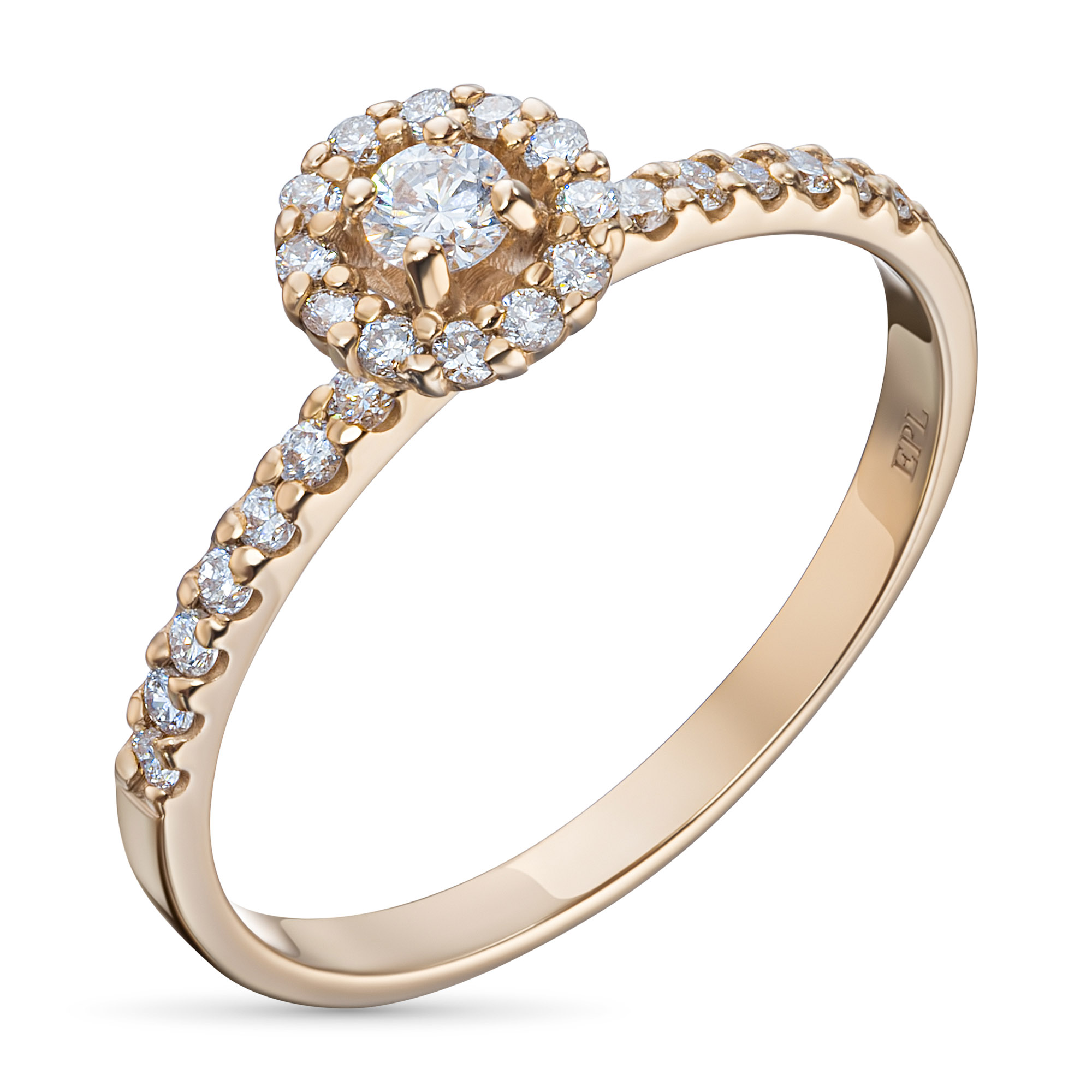 

Кольцо из красного золота с бриллиантами э0201кц08189400, э0201кц08189400