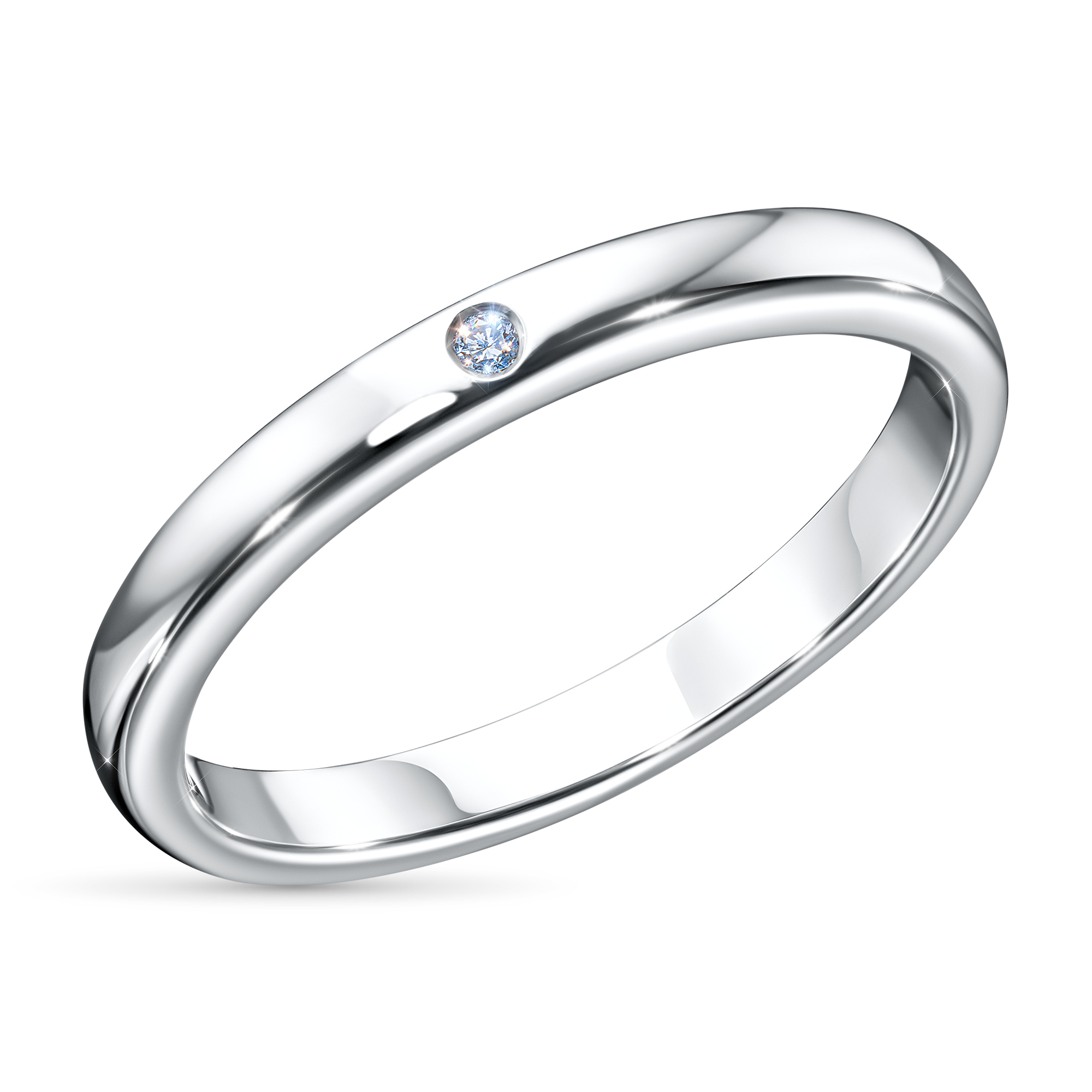 

Обручальное кольцо из серебра э0612кц03153900_white, э0612кц03153900_white