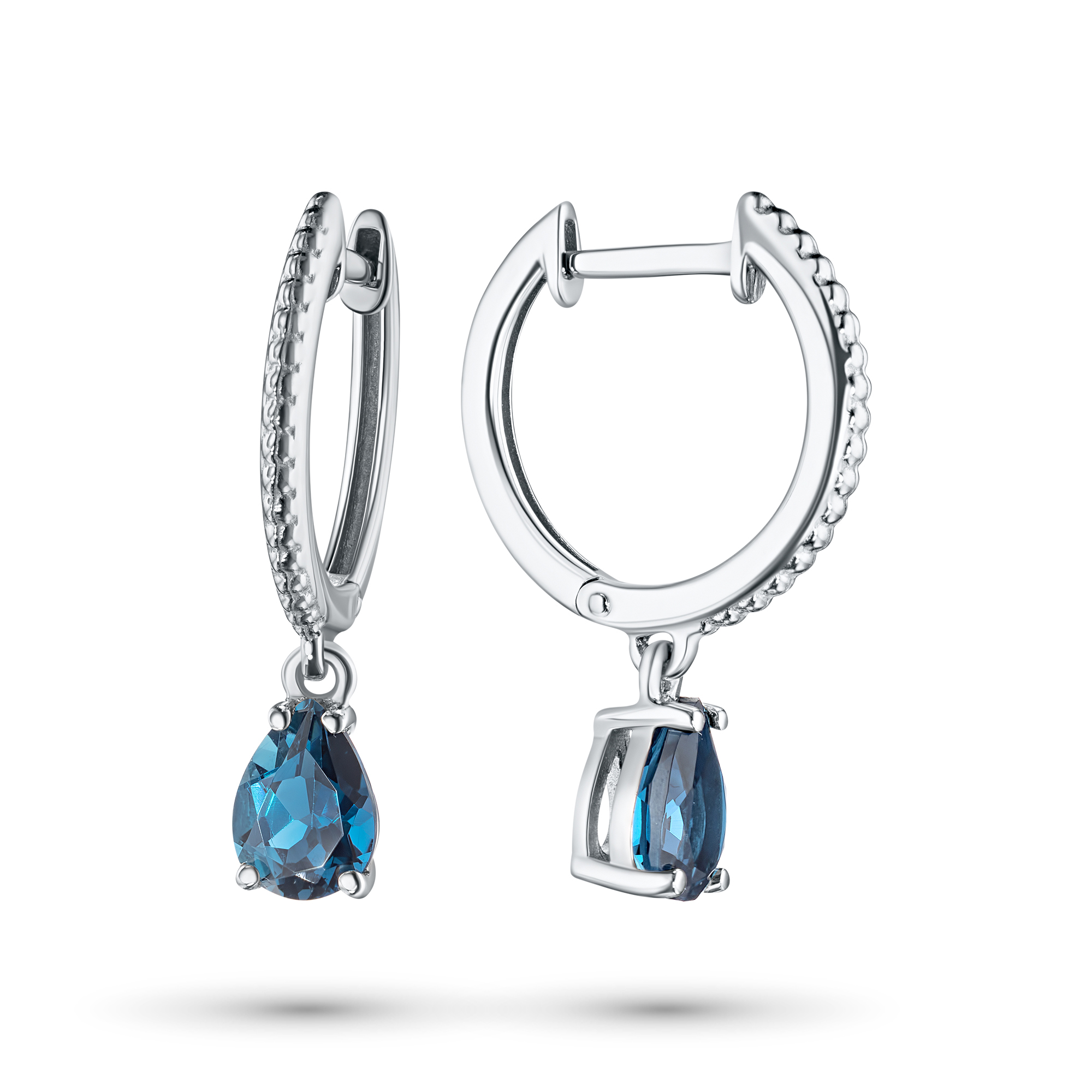 

Серьги из серебра с топазами e0609sg04220423, e0609sg04220423