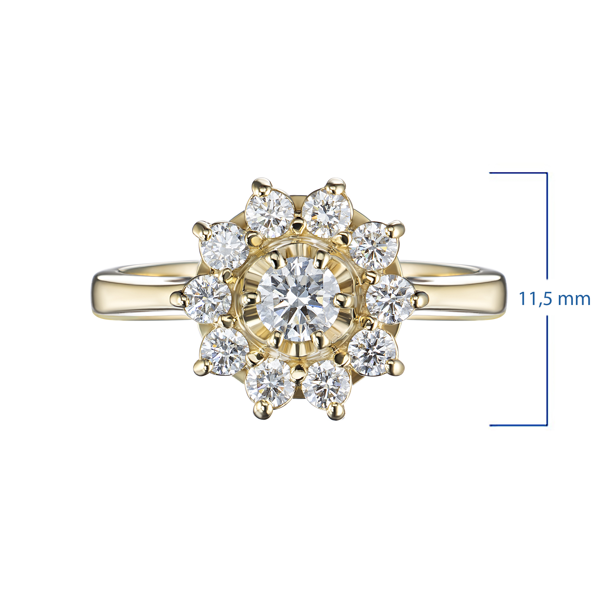 

Кольцо из желтого золота э0312кц04202940, э0312кц04202940