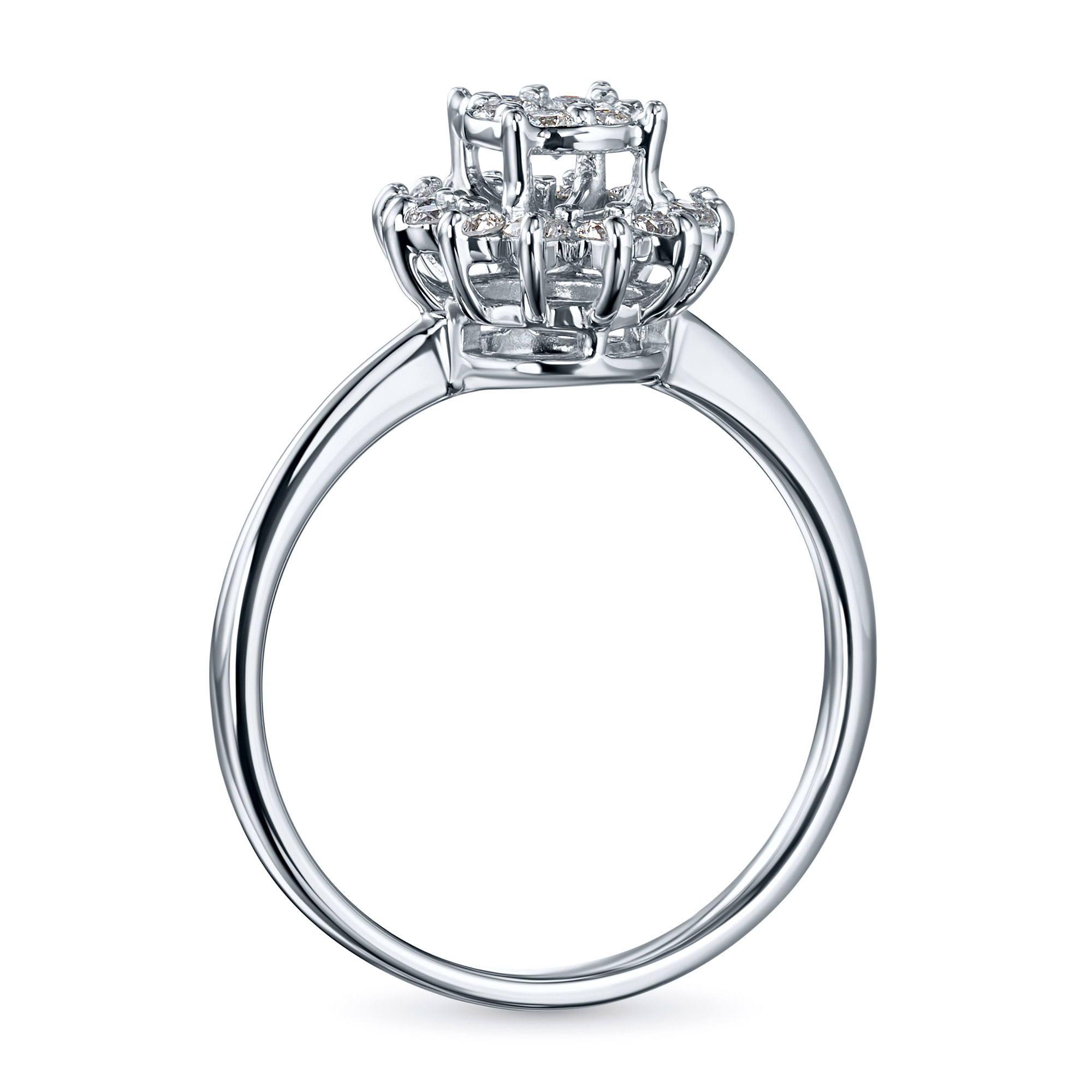 

Кольцо из белого золота э4712кц09200303, э4712кц09200303