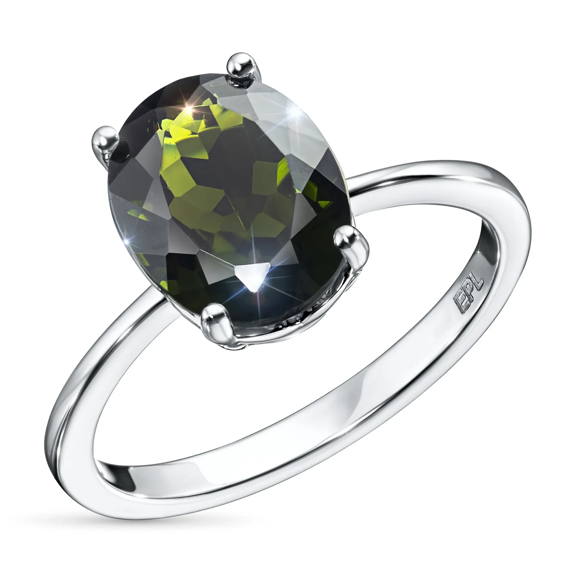 

Кольцо из серебра с хромдиопсидом э0605кц04220405, э0605кц04220405