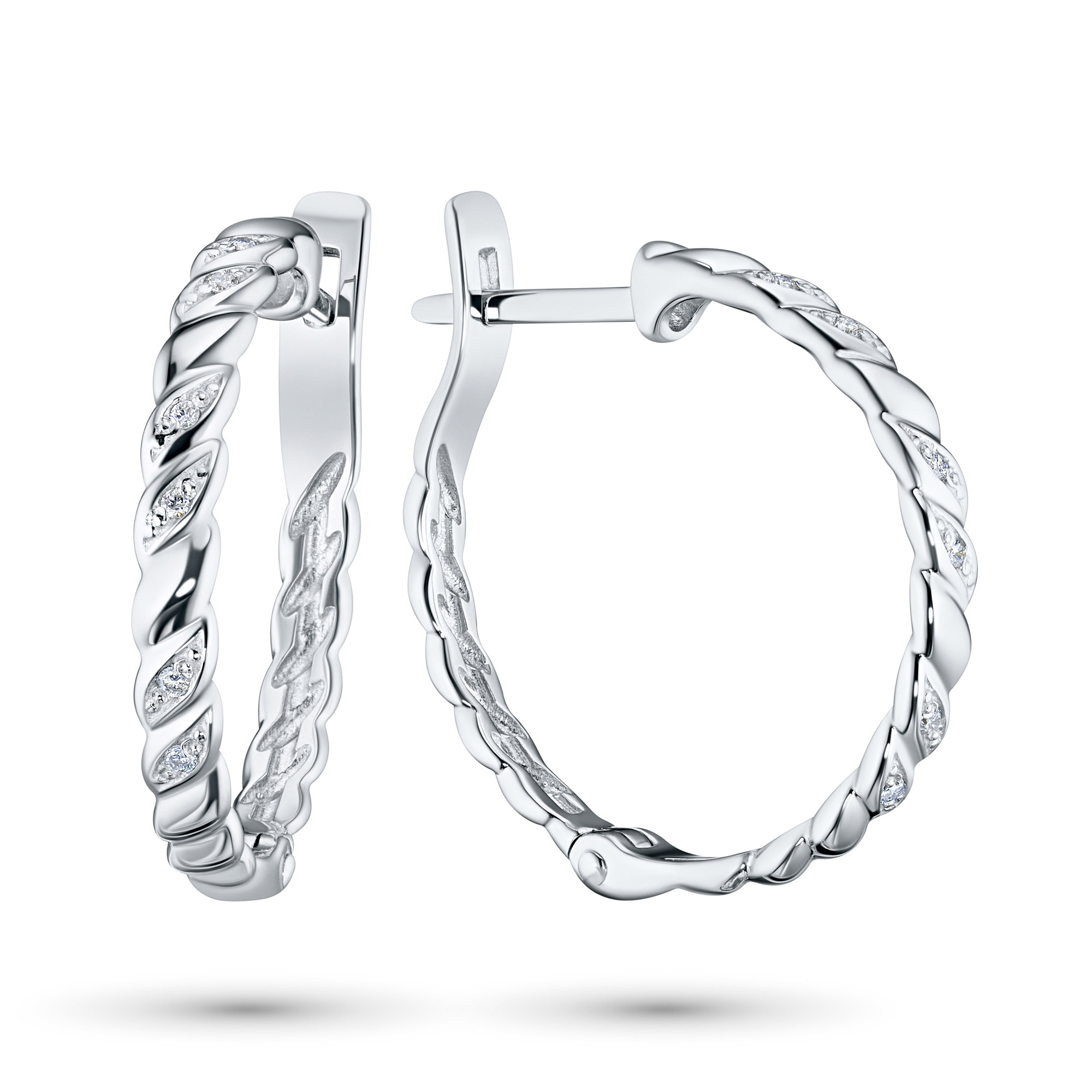 

Серьги из серебра с бриллиантами э0601сг08181000, э0601сг08181000
