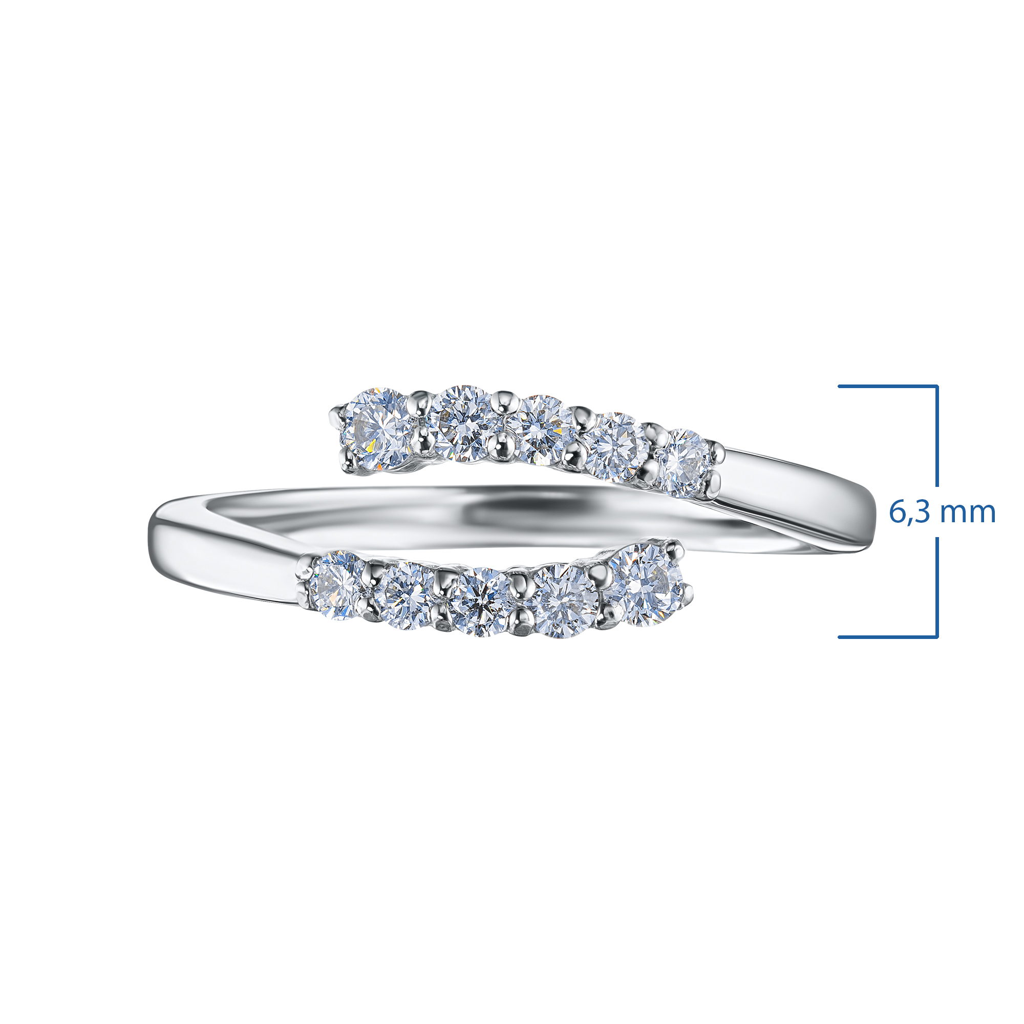 

Кольцо из белого золота э4712кц08210009, э4712кц08210009