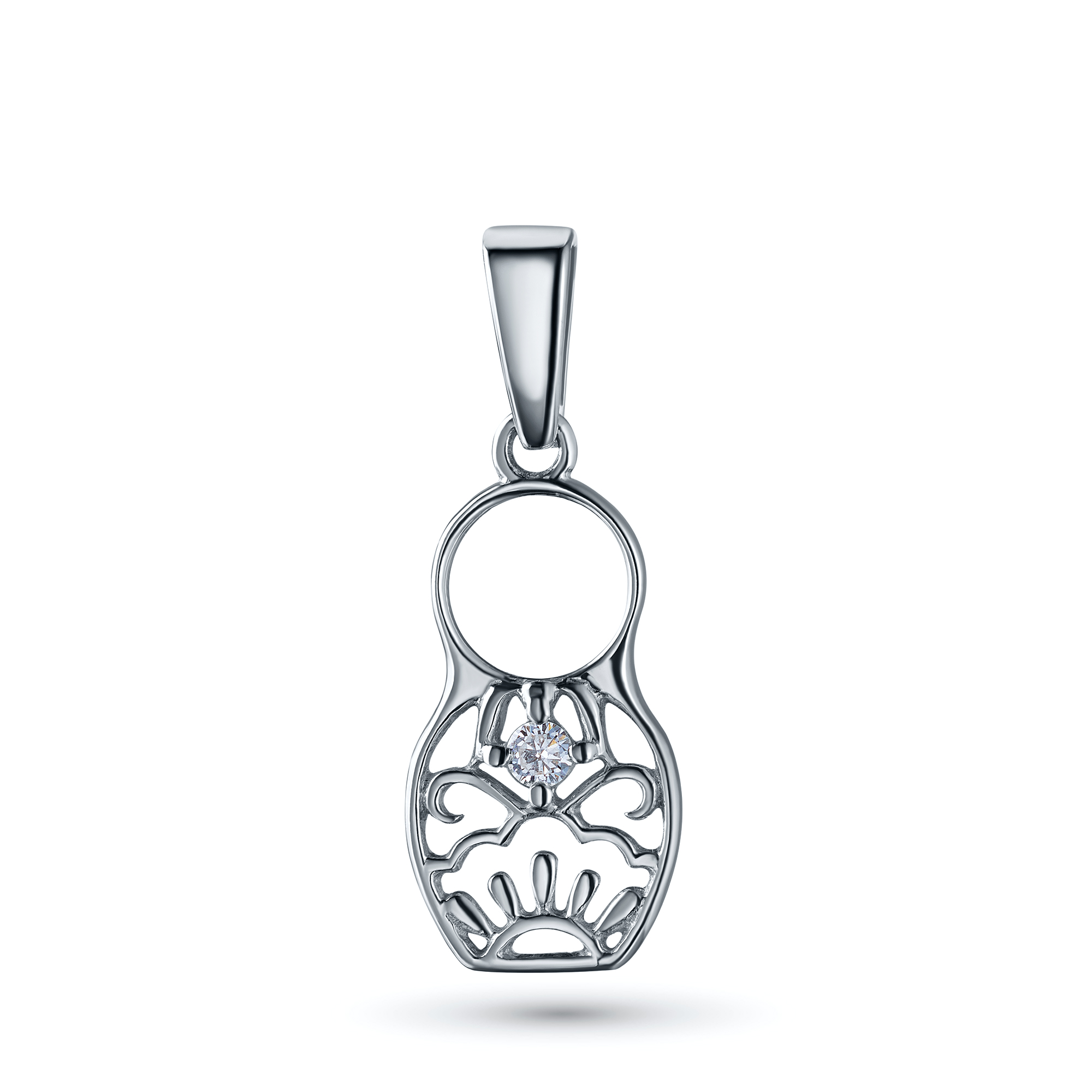 

Подвеска из белого золота с бриллиантом э0101пд04201985, э0101пд04201985