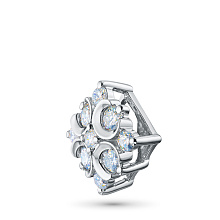 Подвеска из серебра c бриллиантами